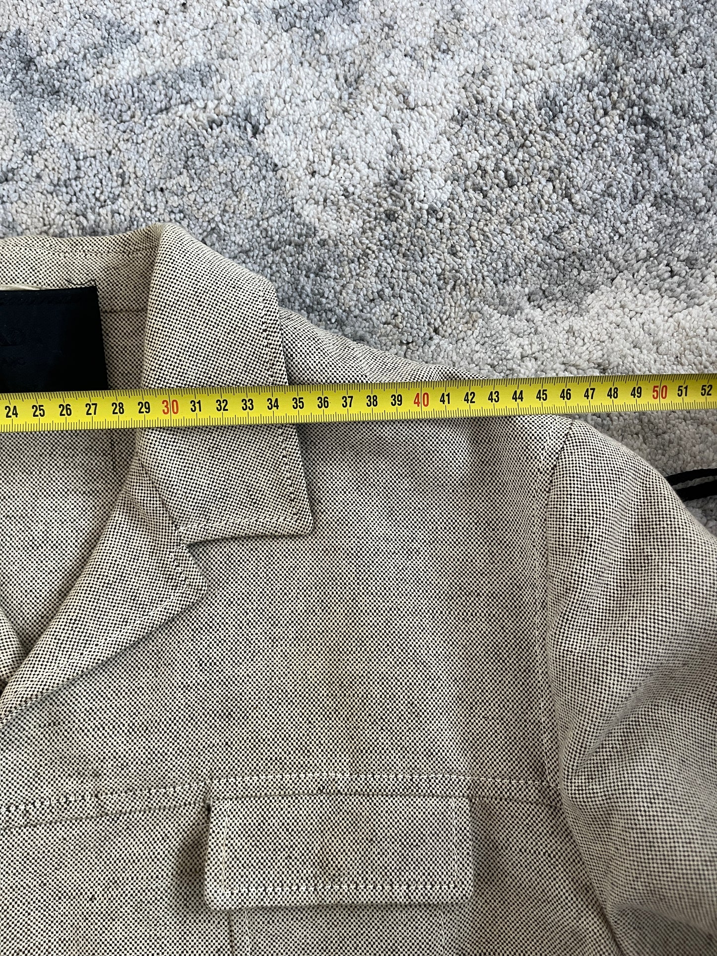 Prada SS1999 cotton & linen jacket