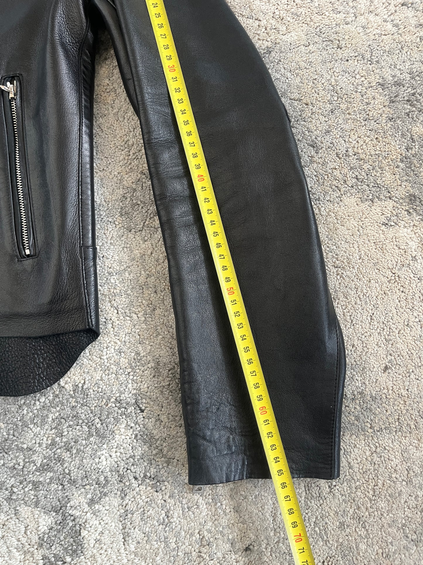 Prada FW1999 motorcycle patch leather jacket