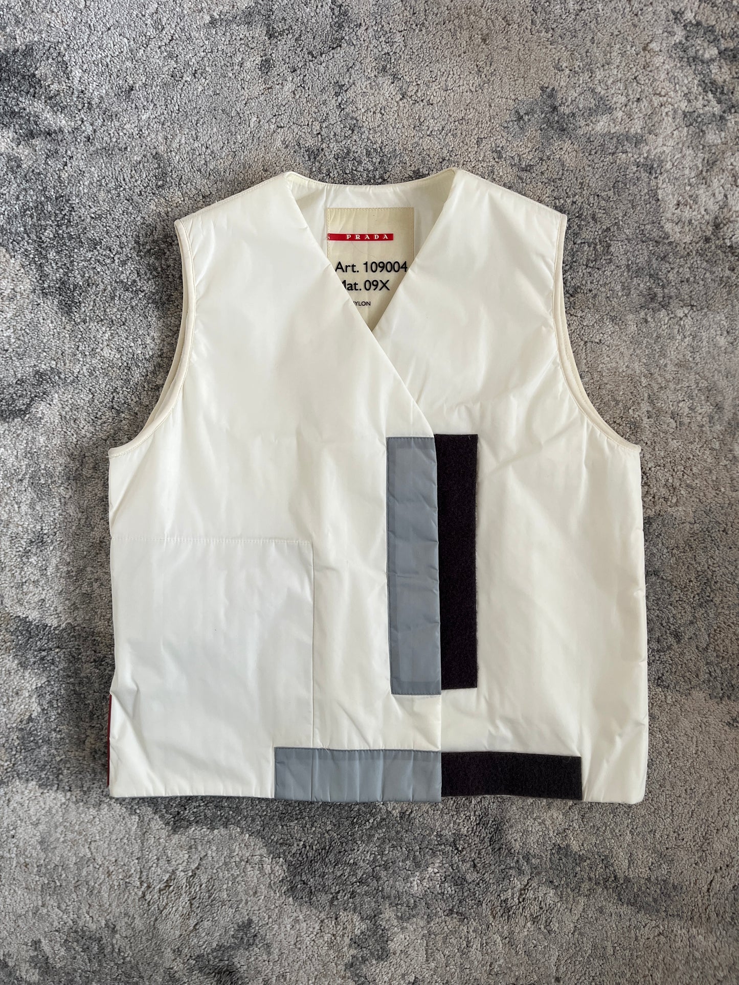 Prada SS1999 kimono nylon vest