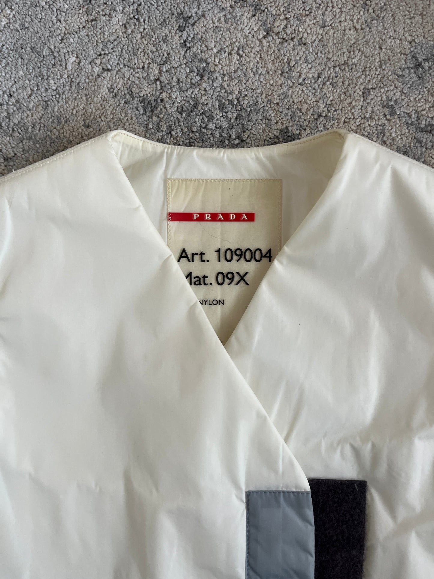 Prada SS1999 kimono nylon vest