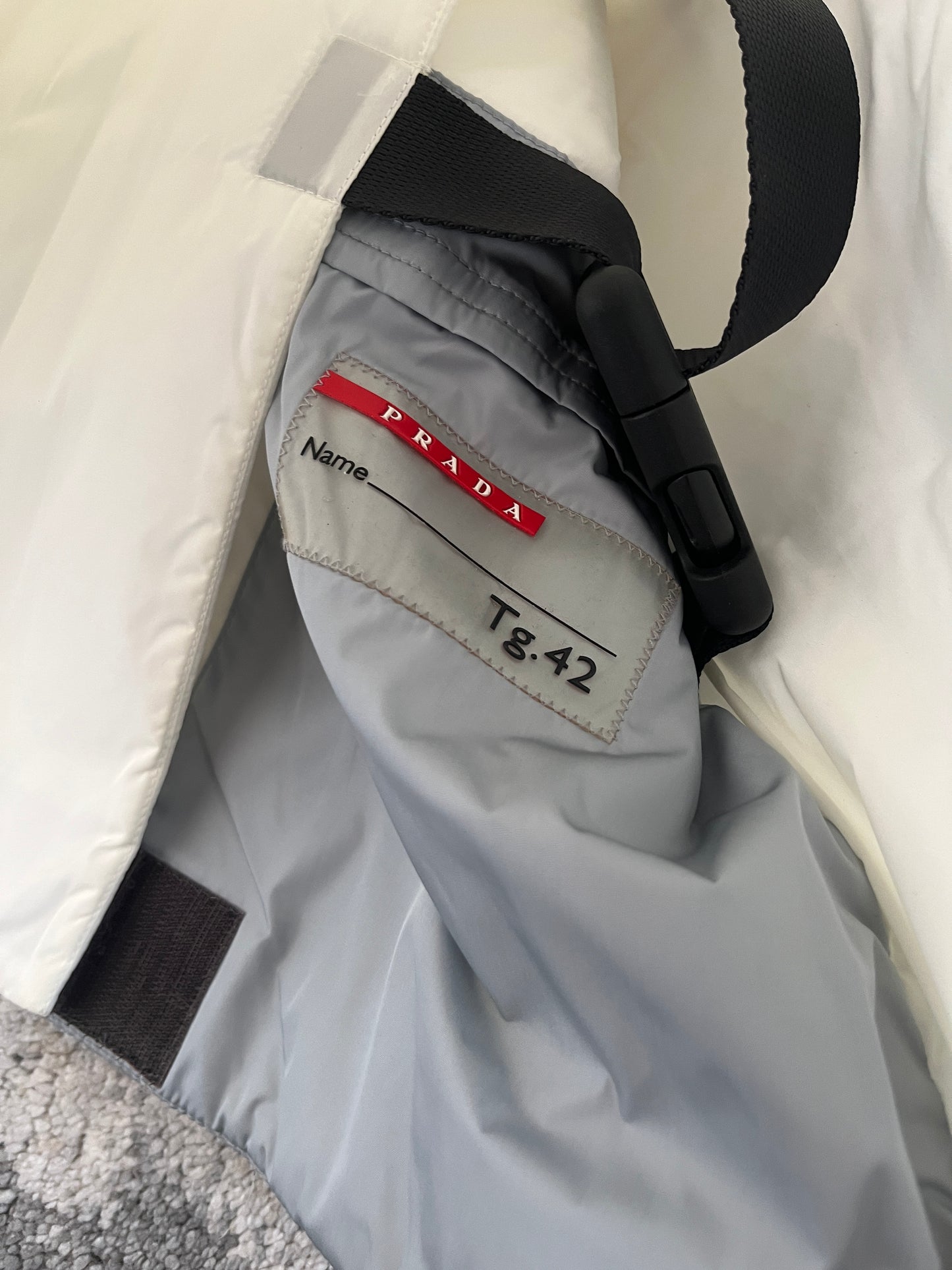 Prada SS1999 kimono nylon vest