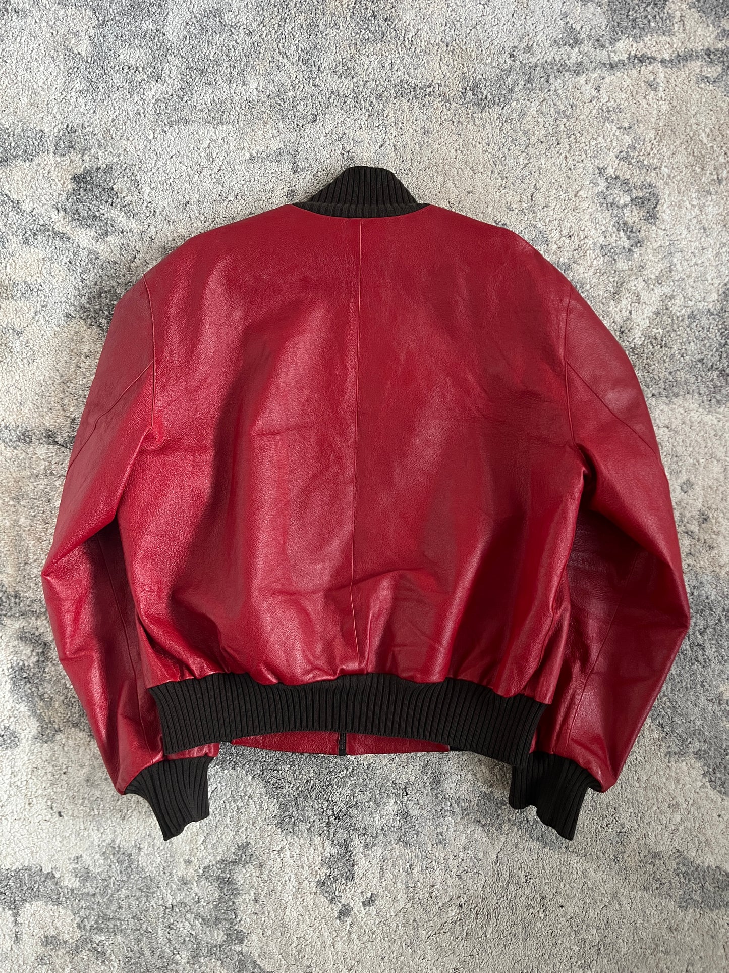 Prada FW2000 leather bomber