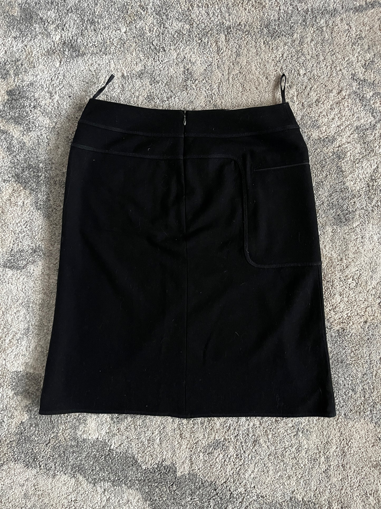 Miu Miu 1999 wool skirt