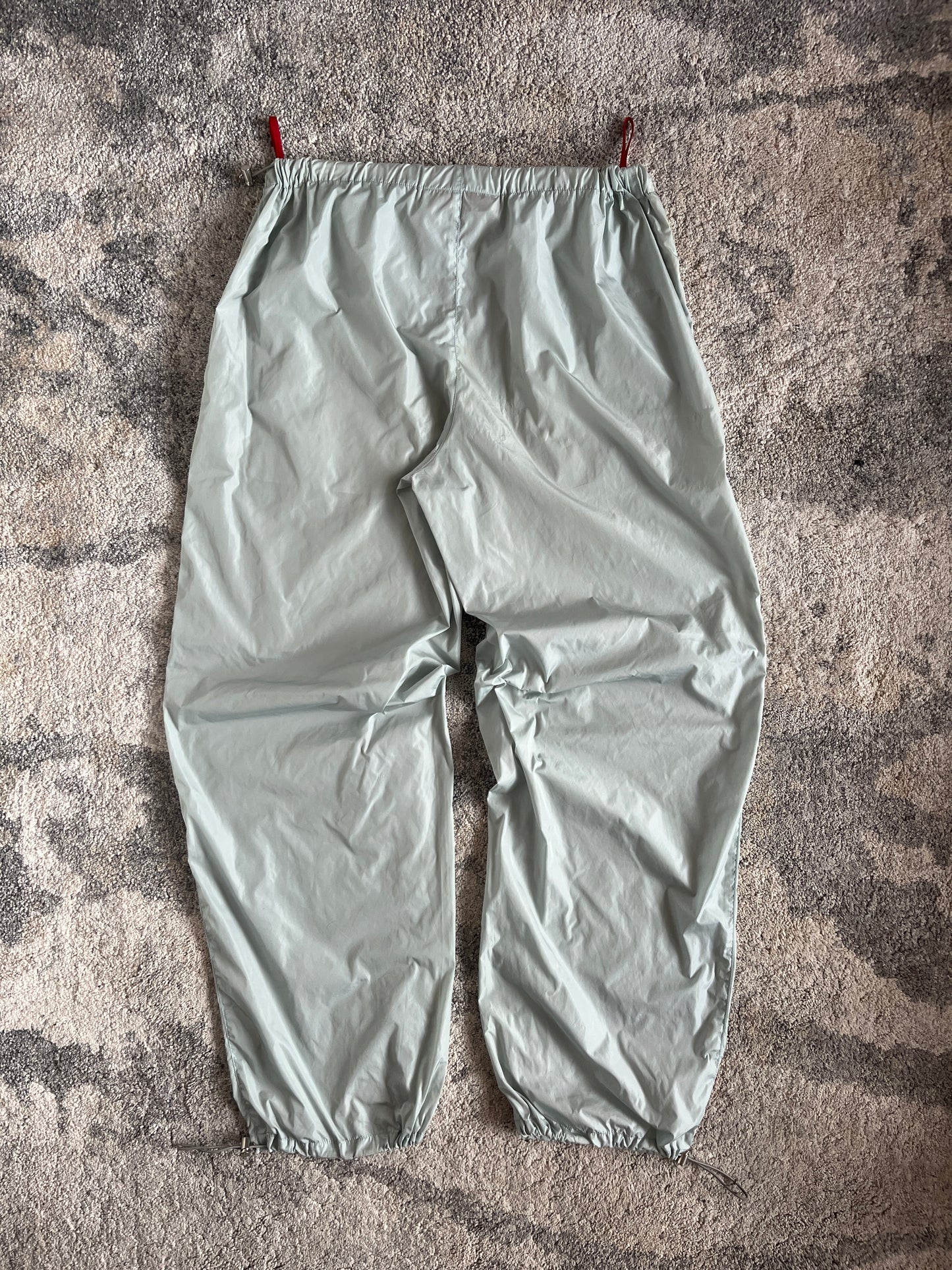 Prada 1999 nylon track pants