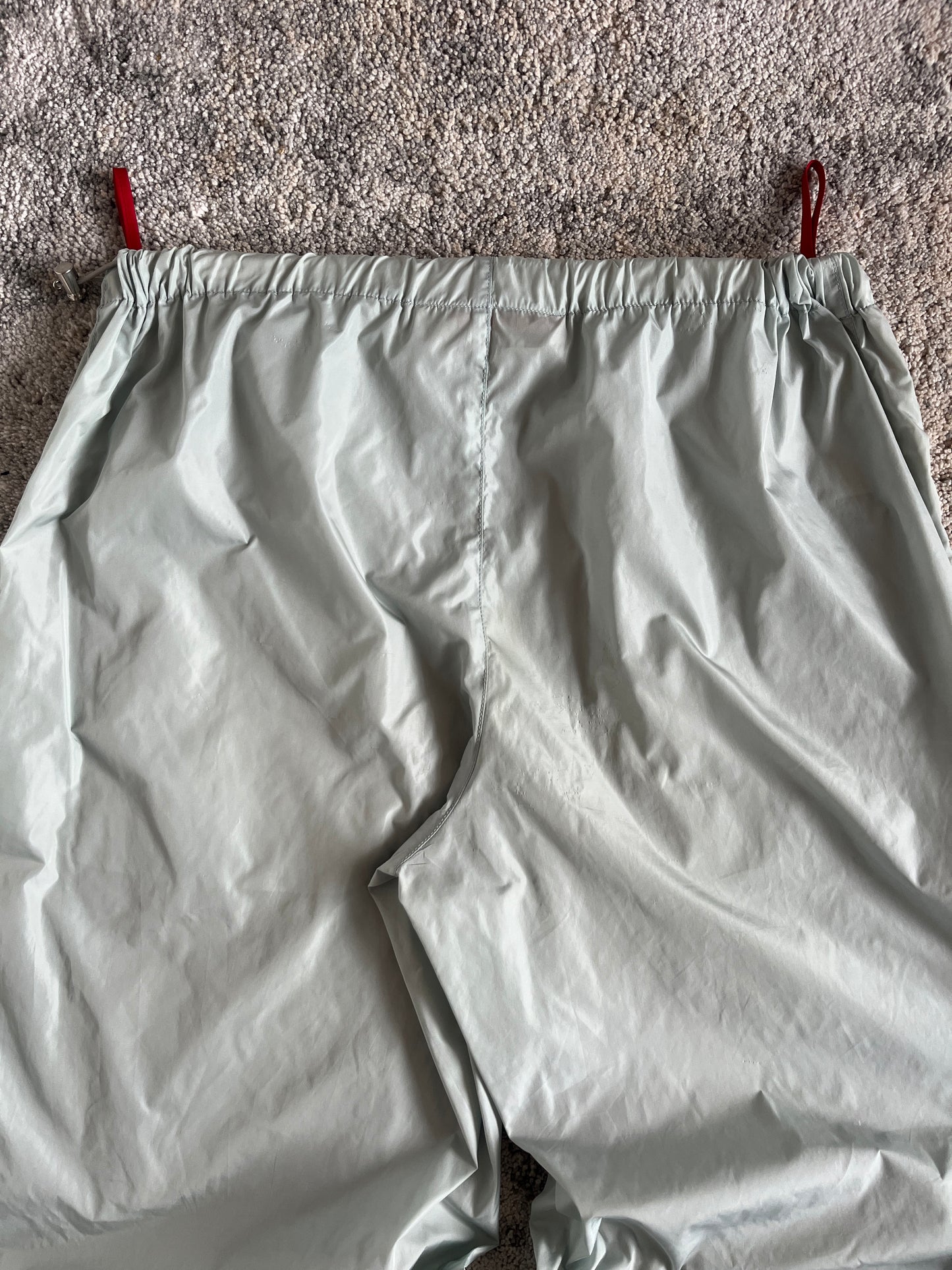 Prada 1999 nylon track pants