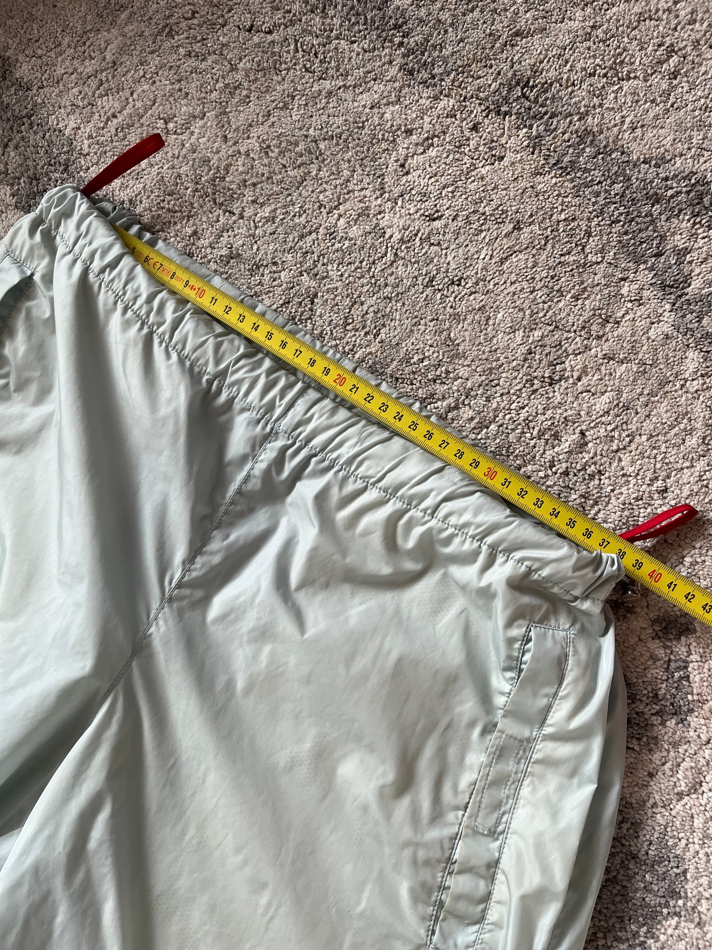 Prada 1999 nylon track pants