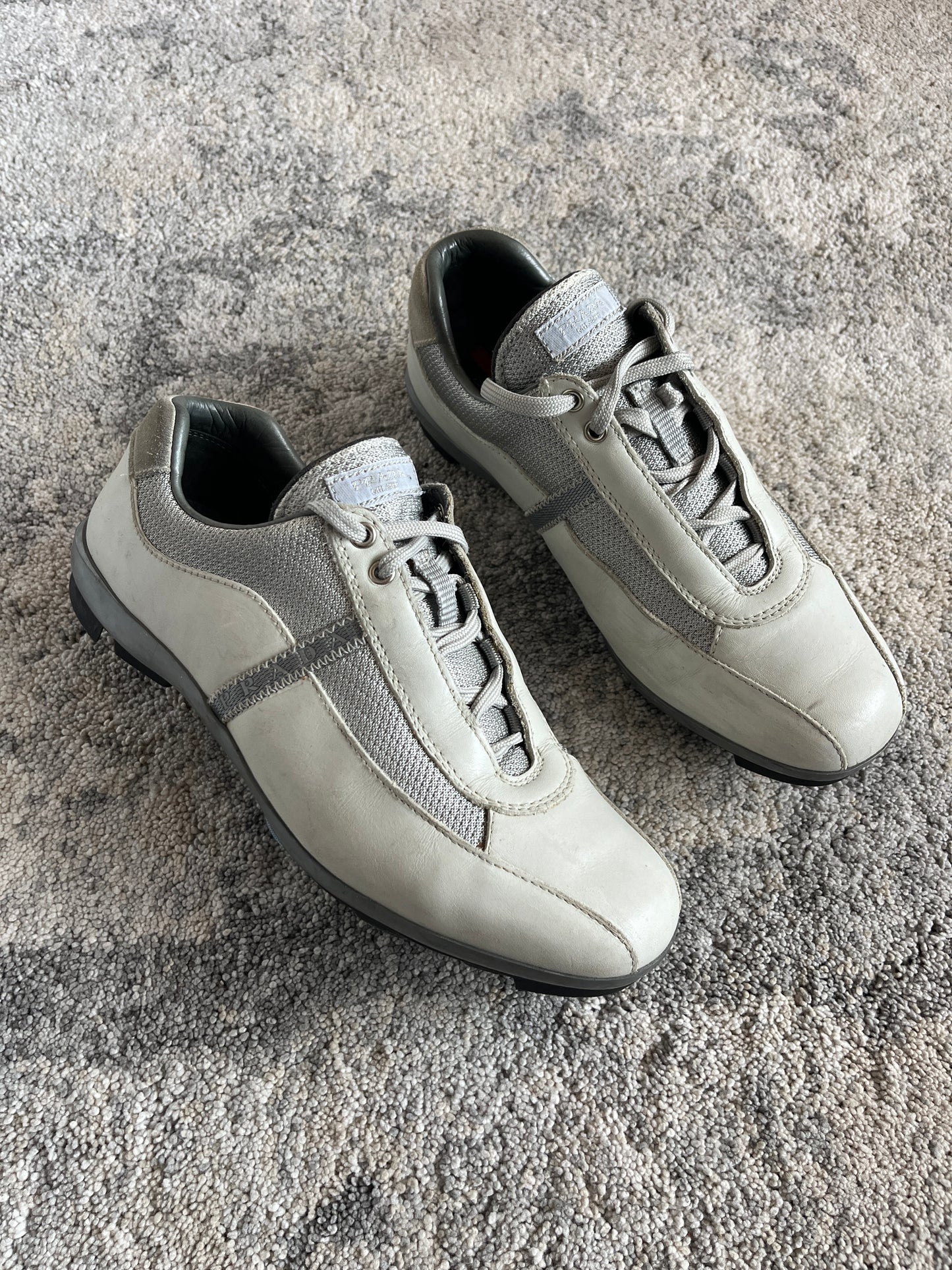 Prada 2000's soccer leather trainers