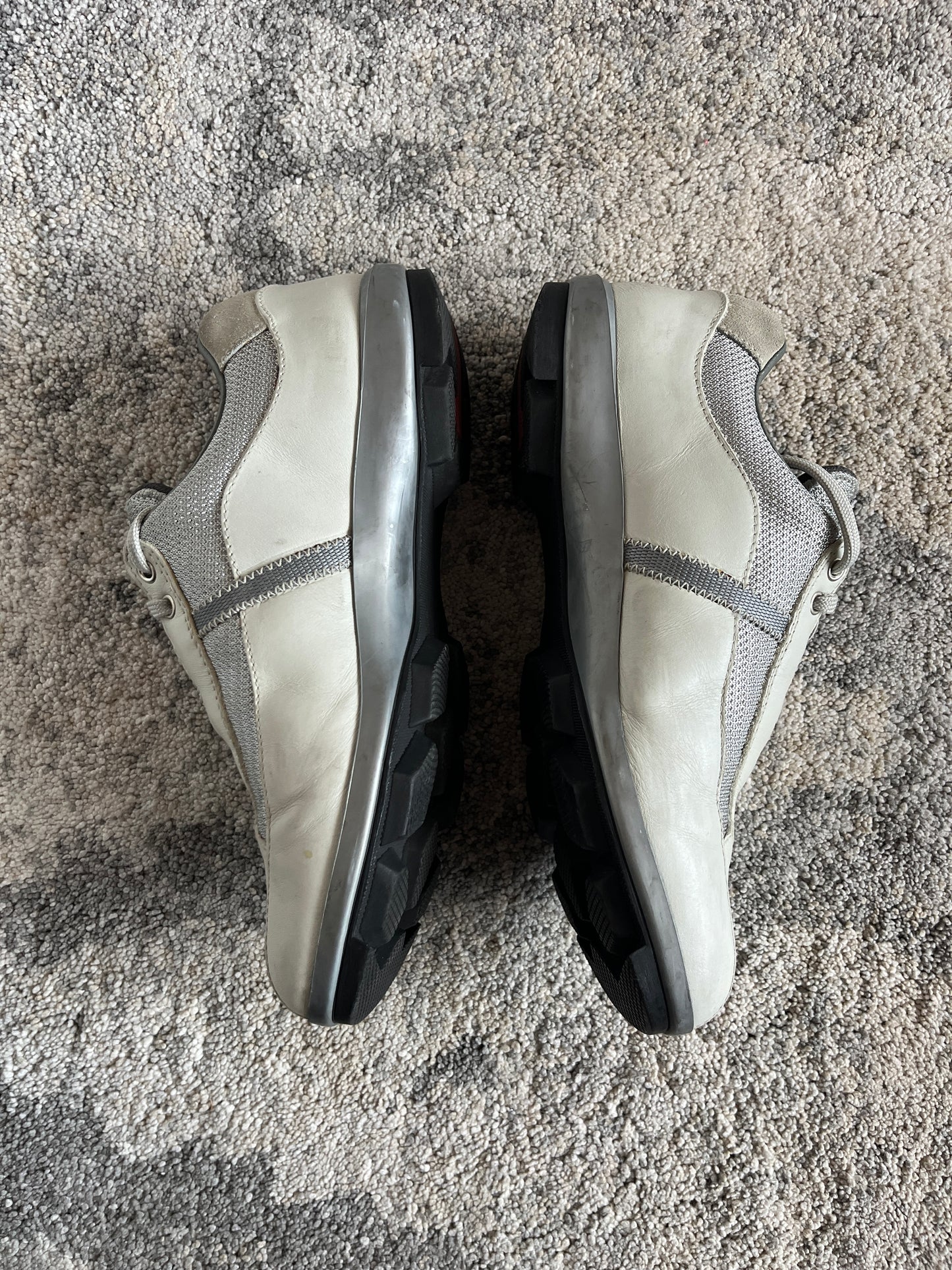 Prada 2000's soccer leather trainers