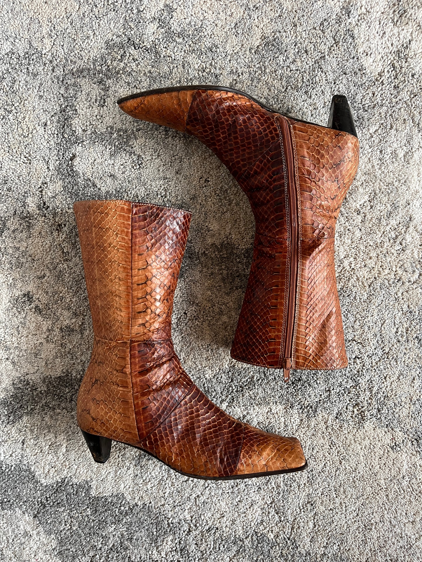 Miu Miu 2000's python boots