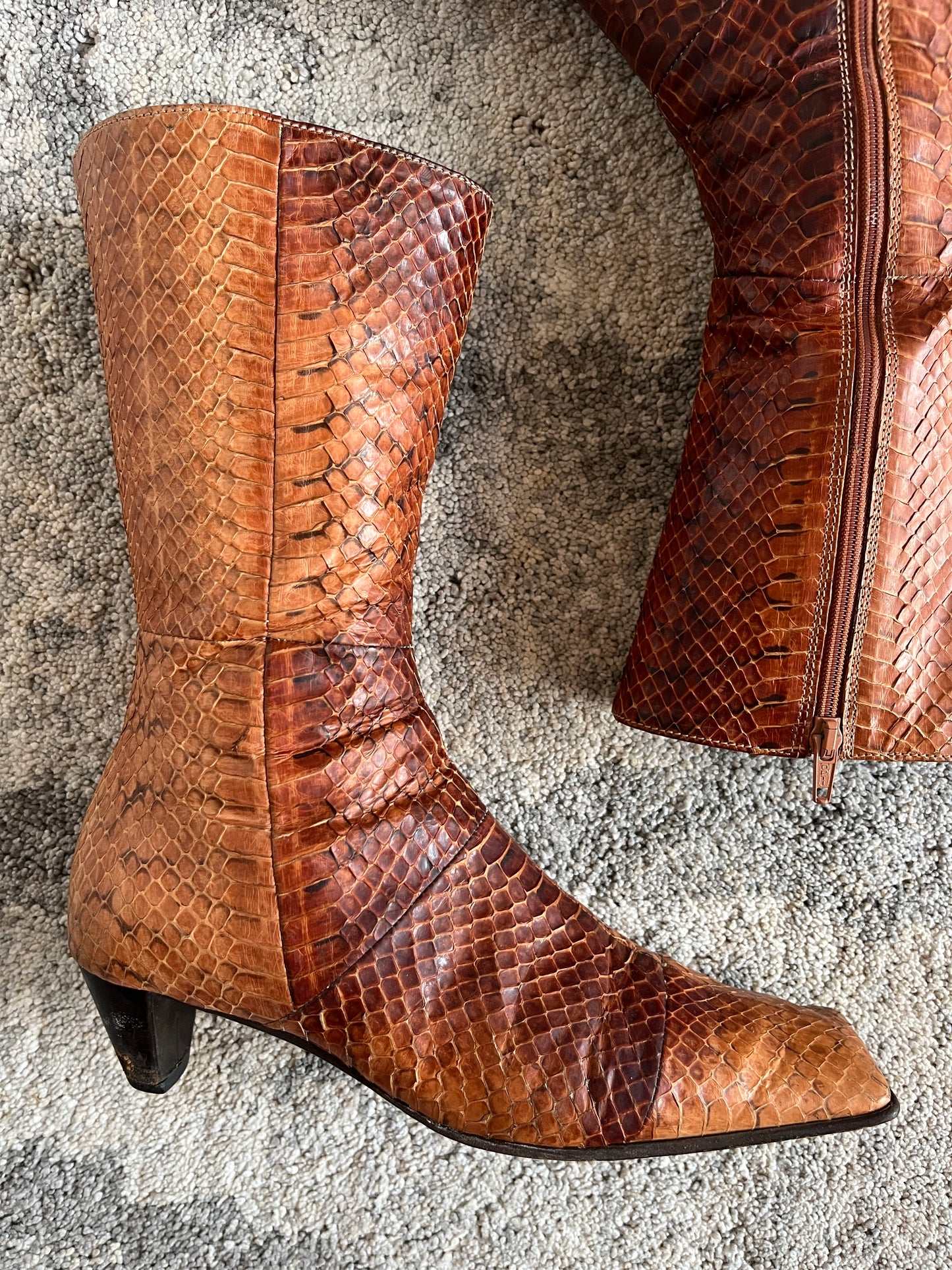 Miu Miu 2000's python boots