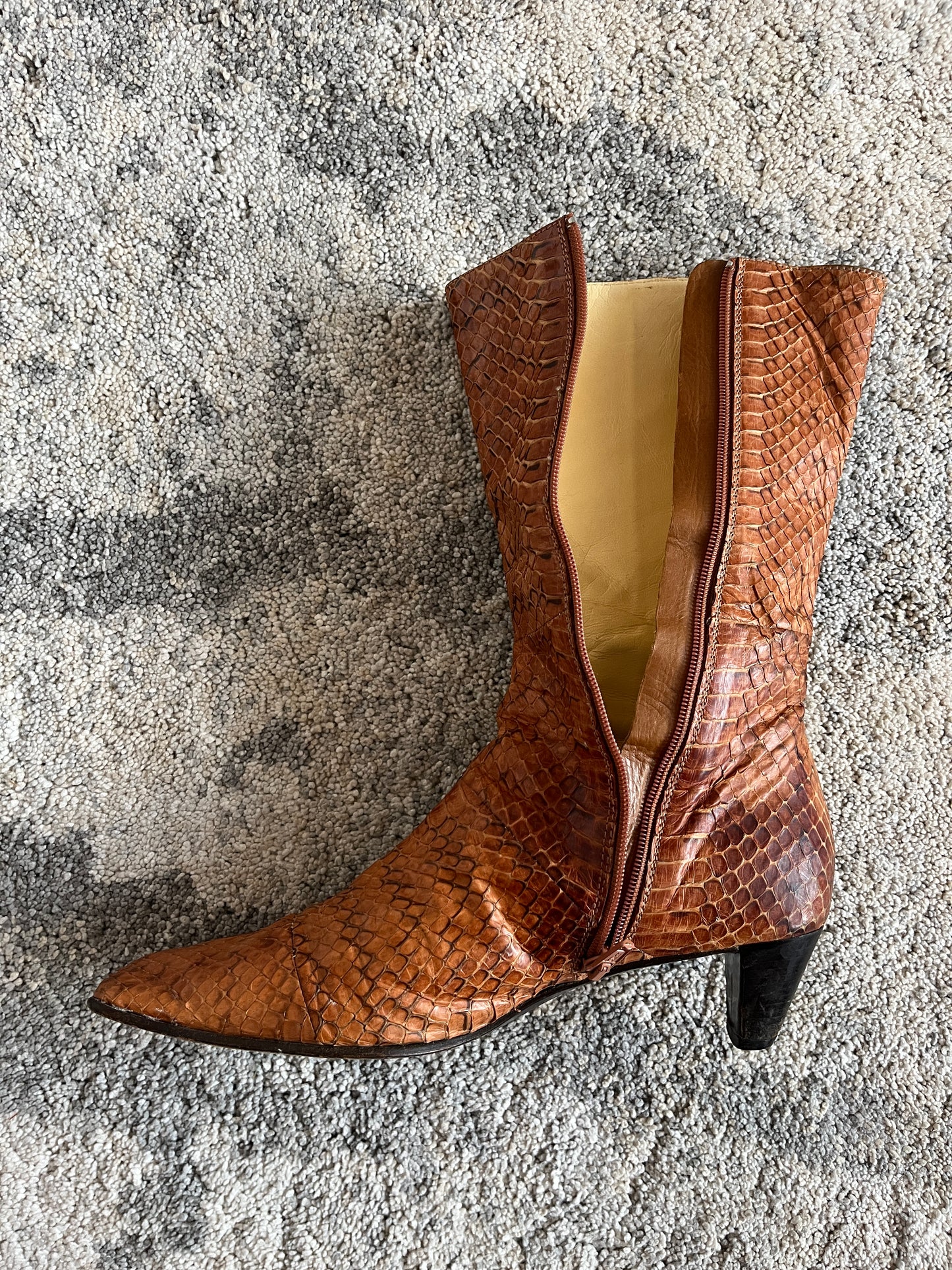 Miu Miu 2000's python boots
