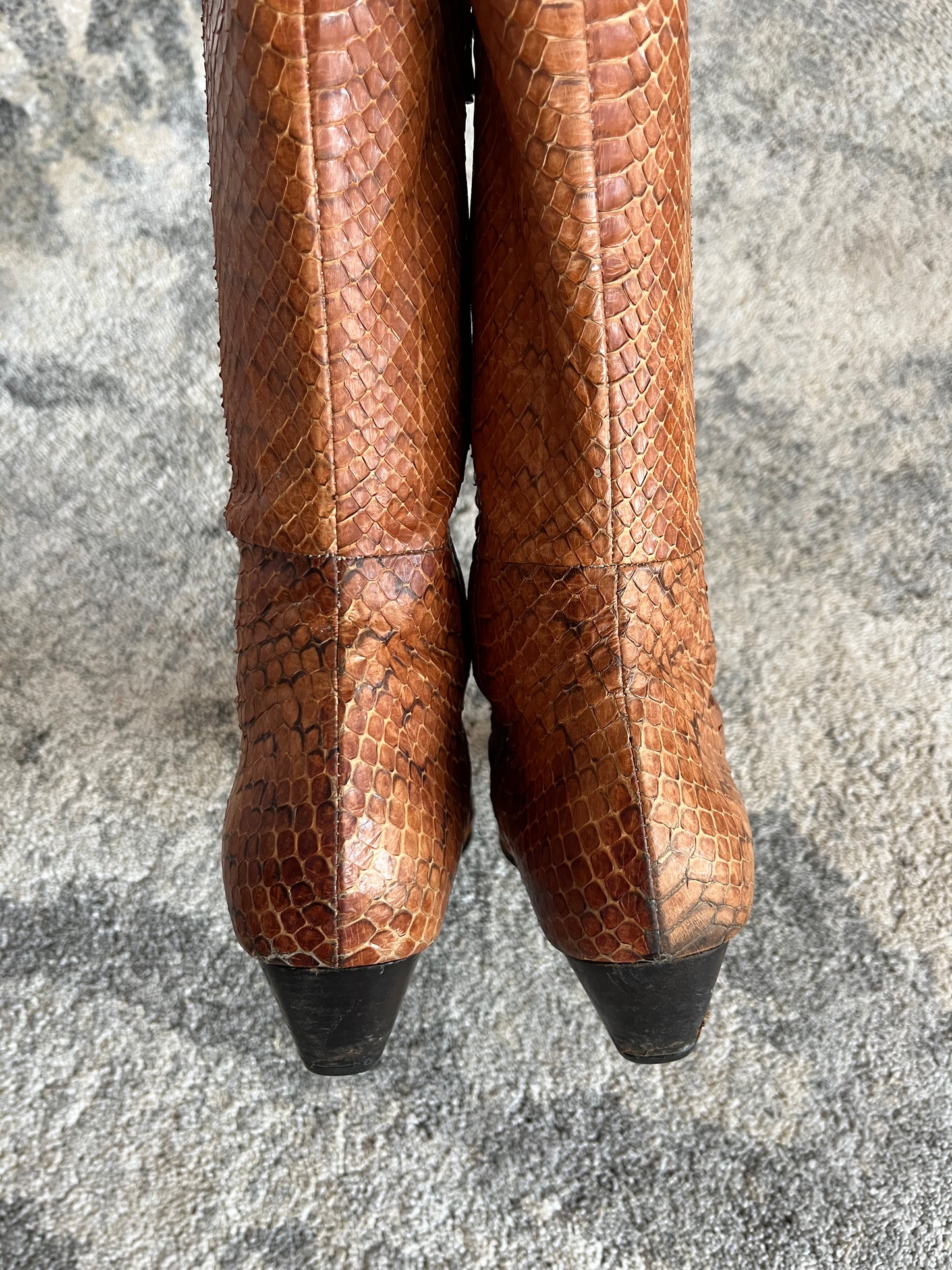 Miu Miu 2000's python boots