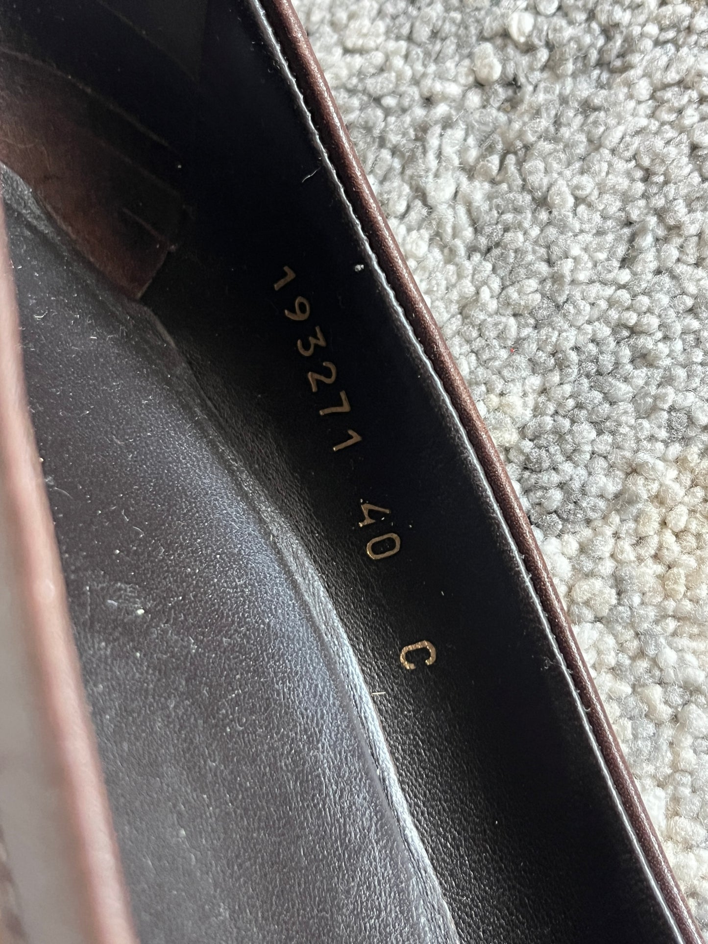 Gucci 2000's monogram heels