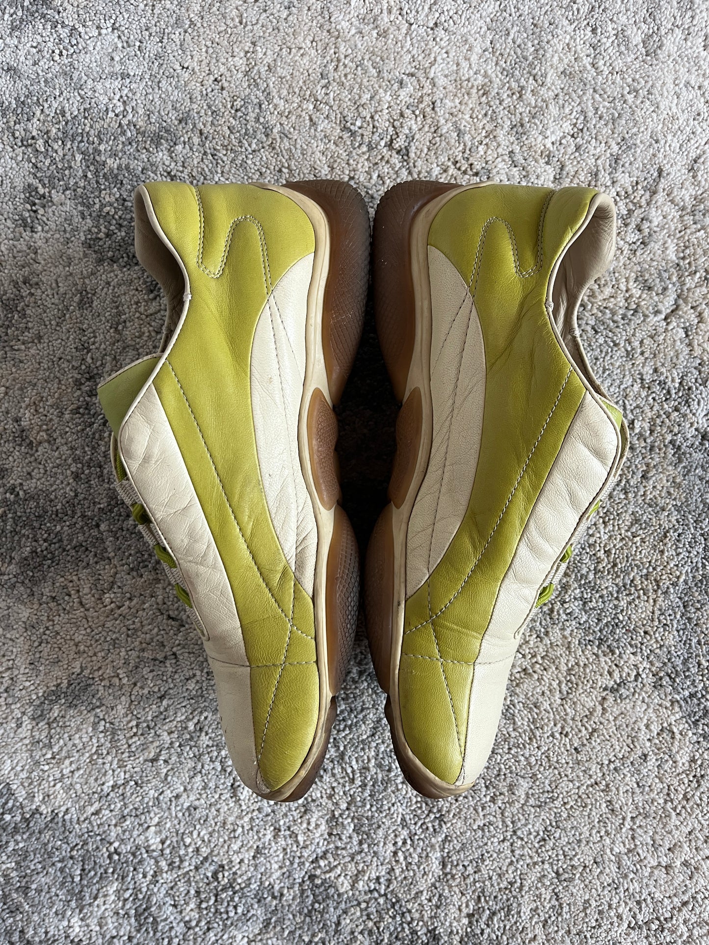 Prada SS2001 sport leather trainers