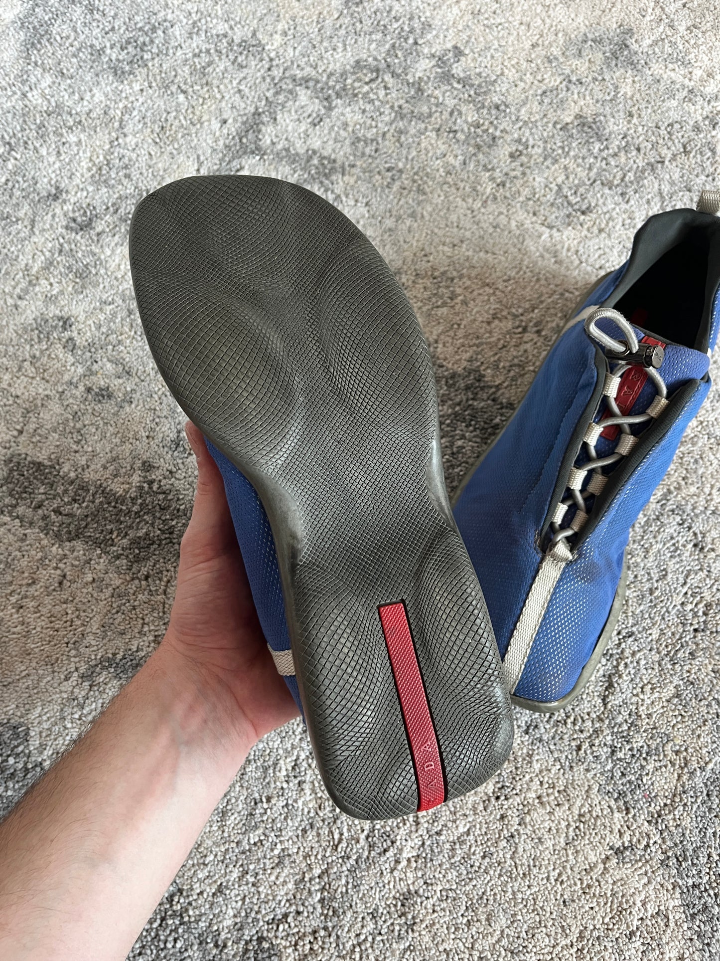 Prada FW1999 mesh flat trainers