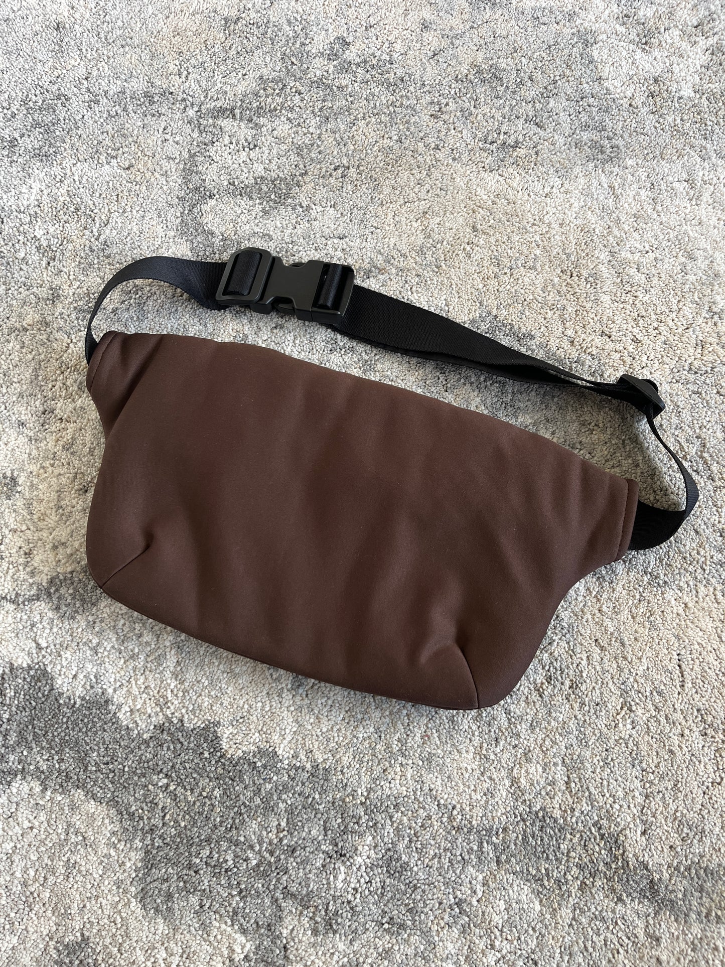 Miu Miu FW1999 nylon & fleece waist bag