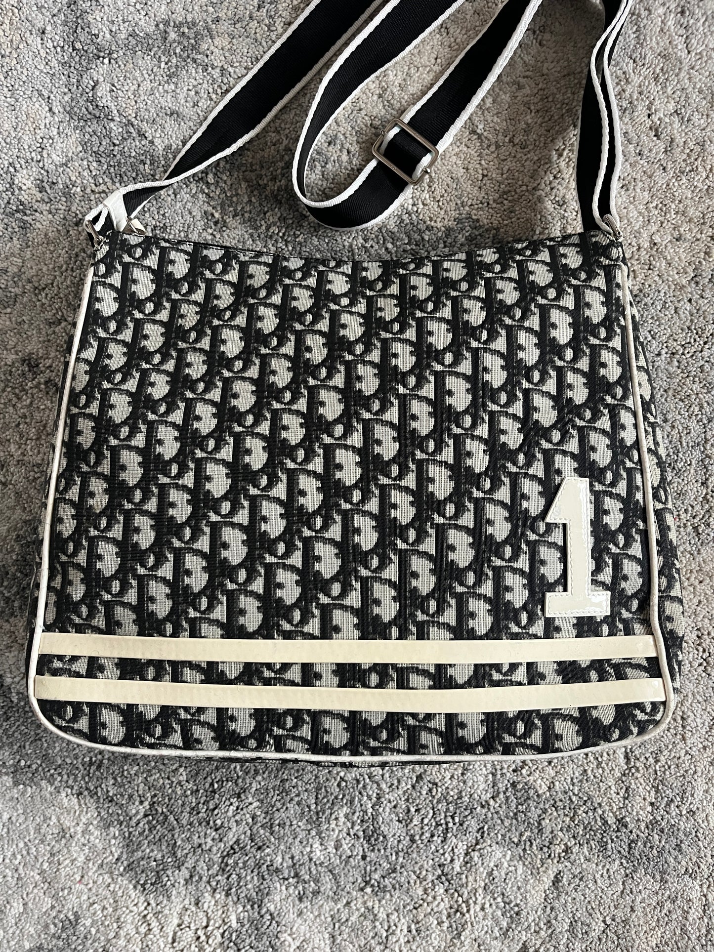 Dior SS2002 monogram shoulder bag