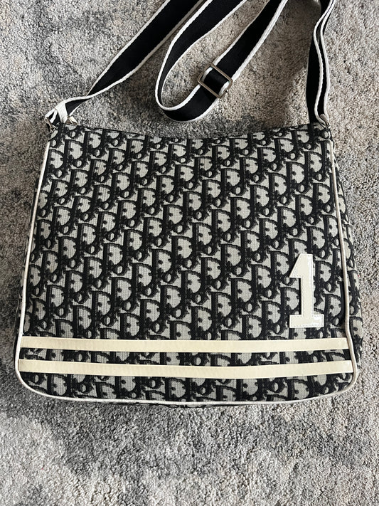 Dior SS2002 monogram shoulder bag