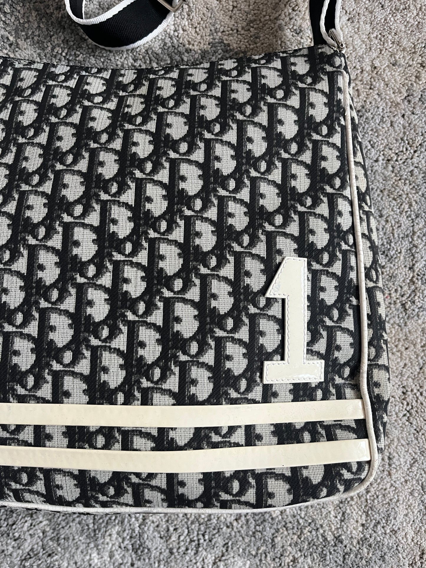 Dior SS2002 monogram shoulder bag