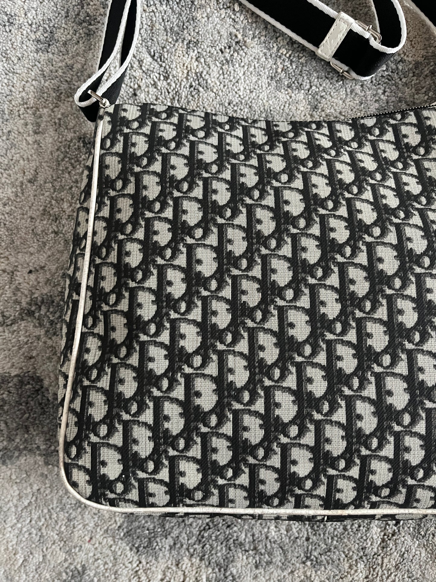 Dior SS2002 monogram shoulder bag