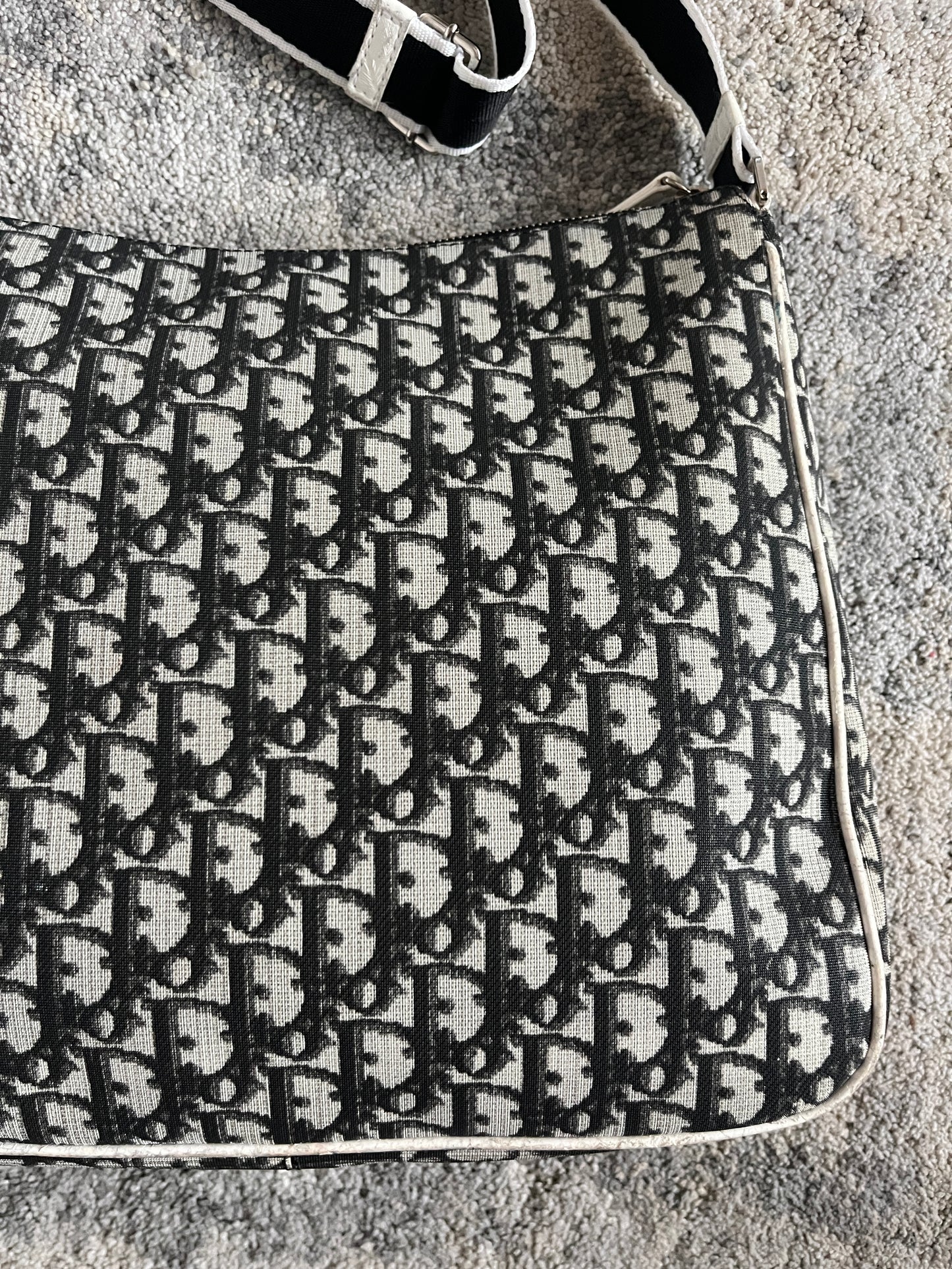 Dior SS2002 monogram shoulder bag