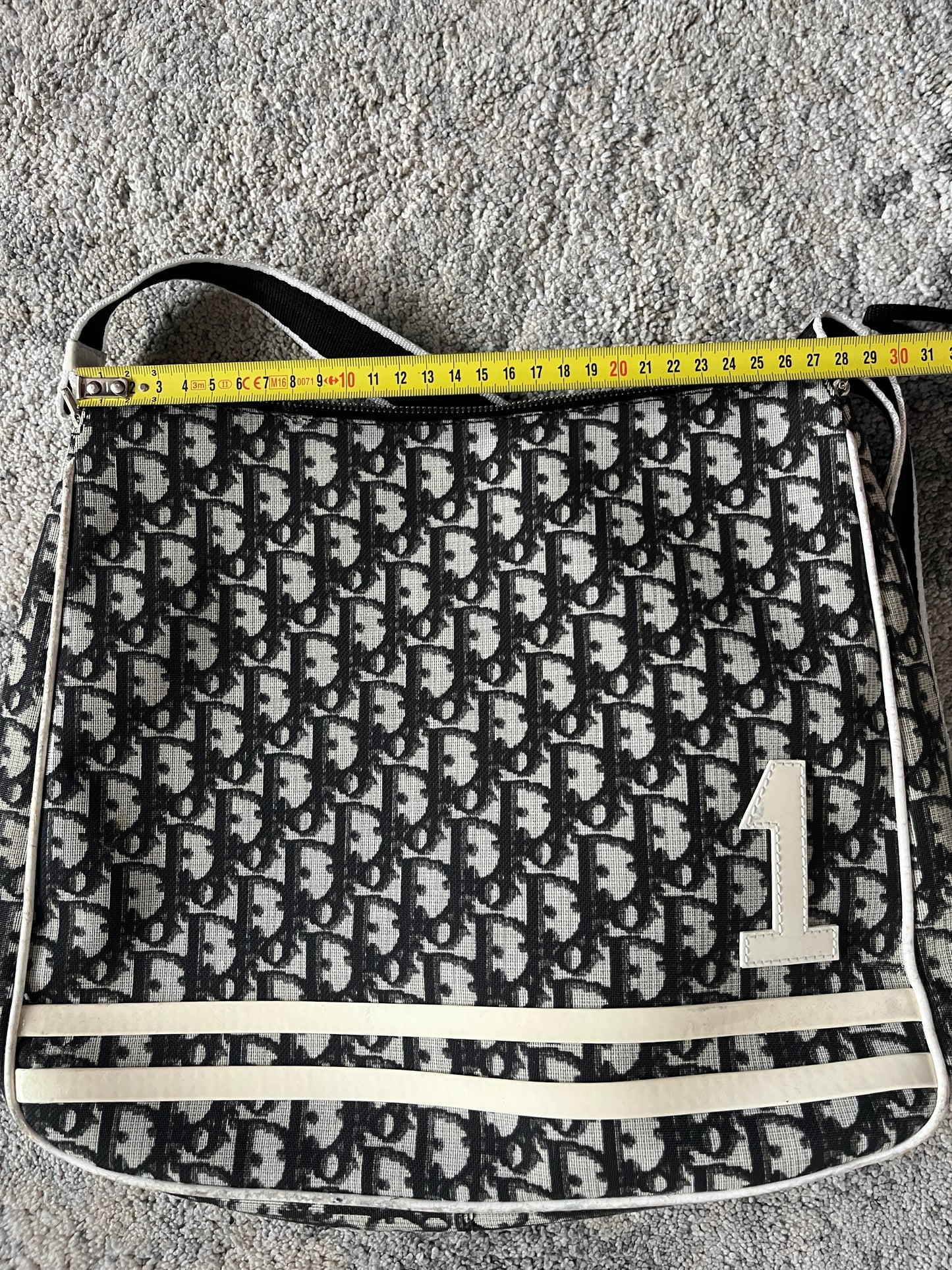 Dior SS2002 monogram shoulder bag