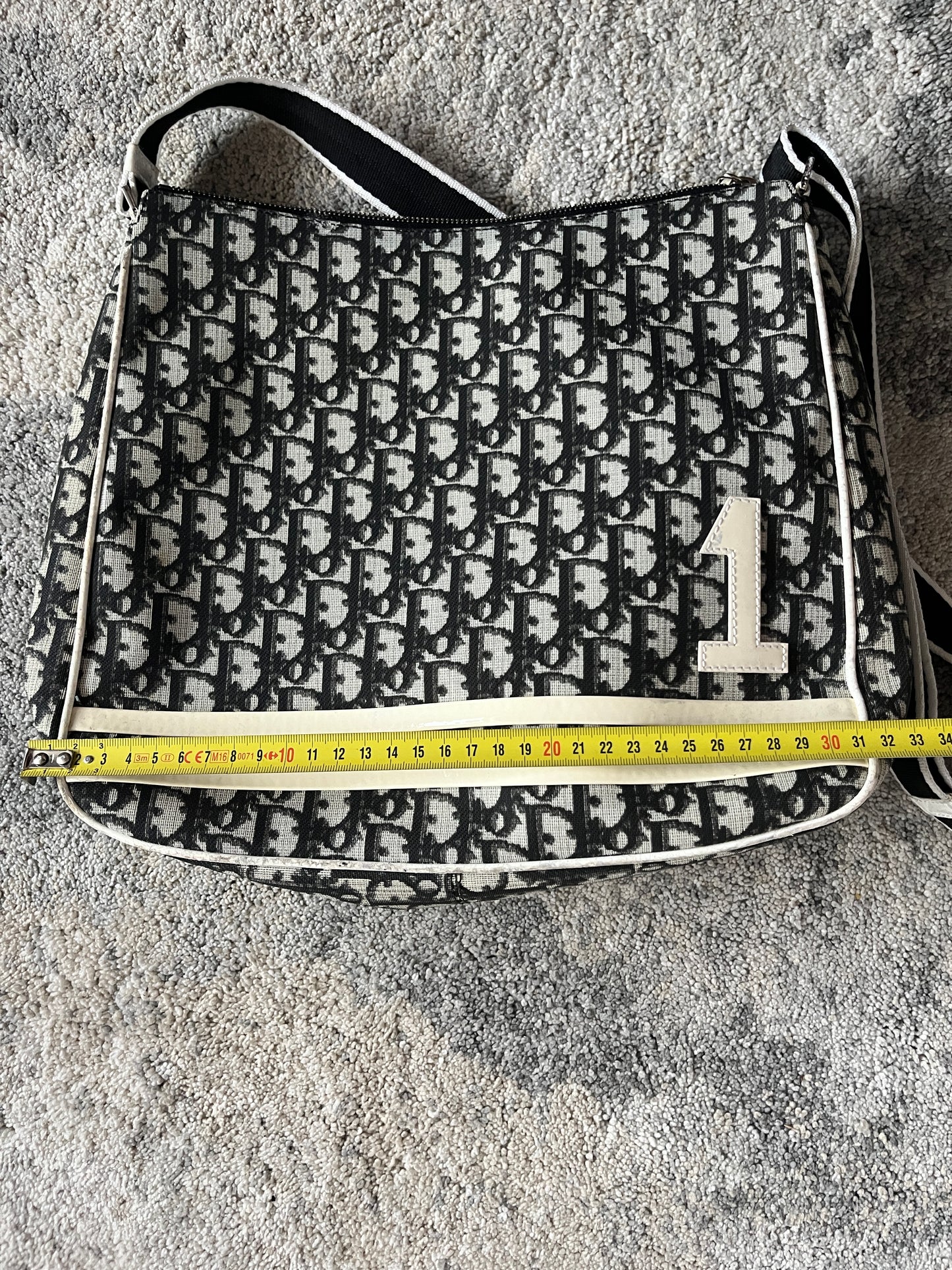Dior SS2002 monogram shoulder bag