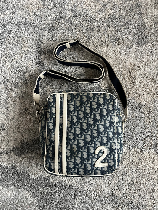 Dior SS2002 monogram shoulder bag
