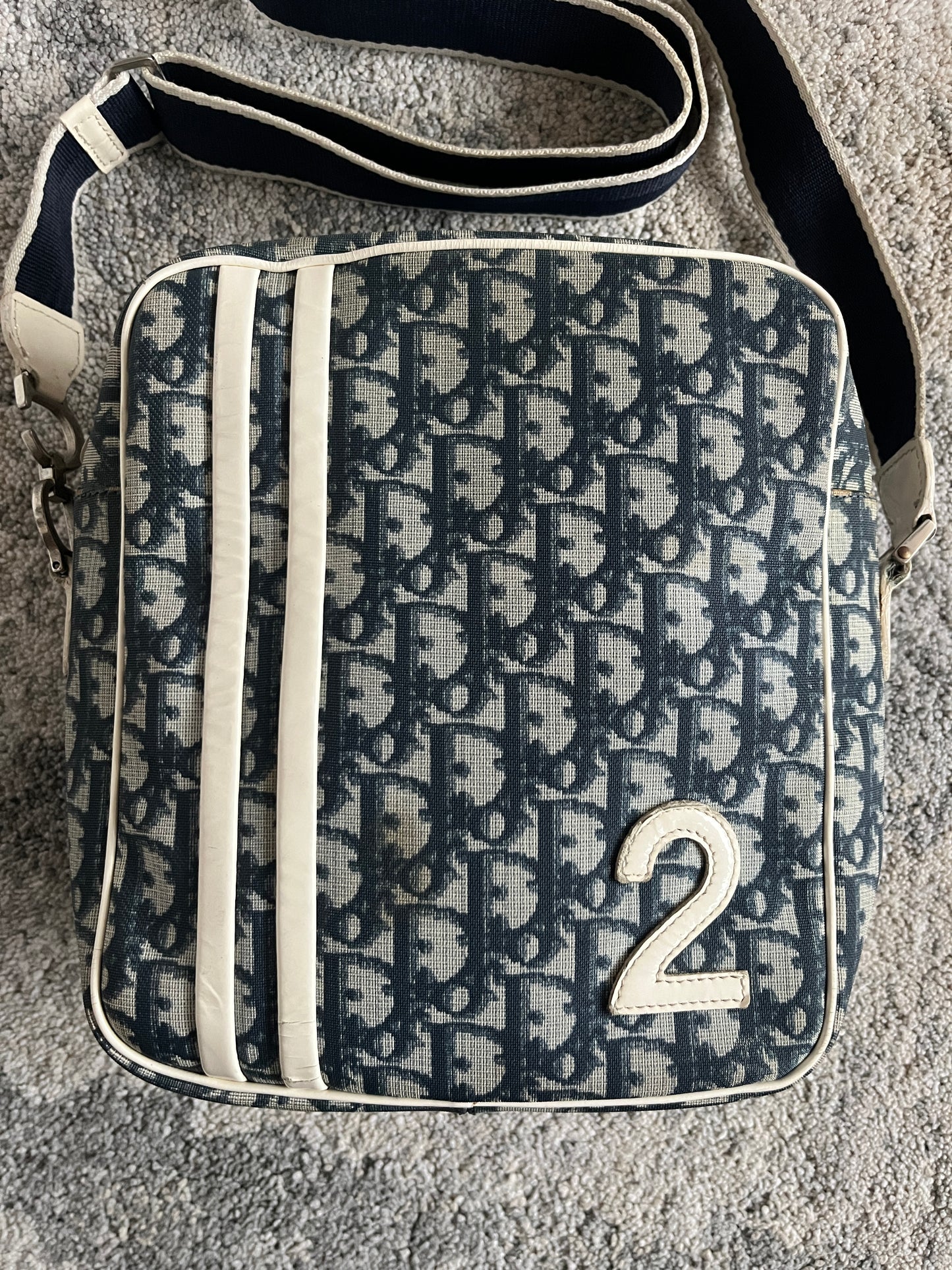 Dior SS2002 monogram shoulder bag