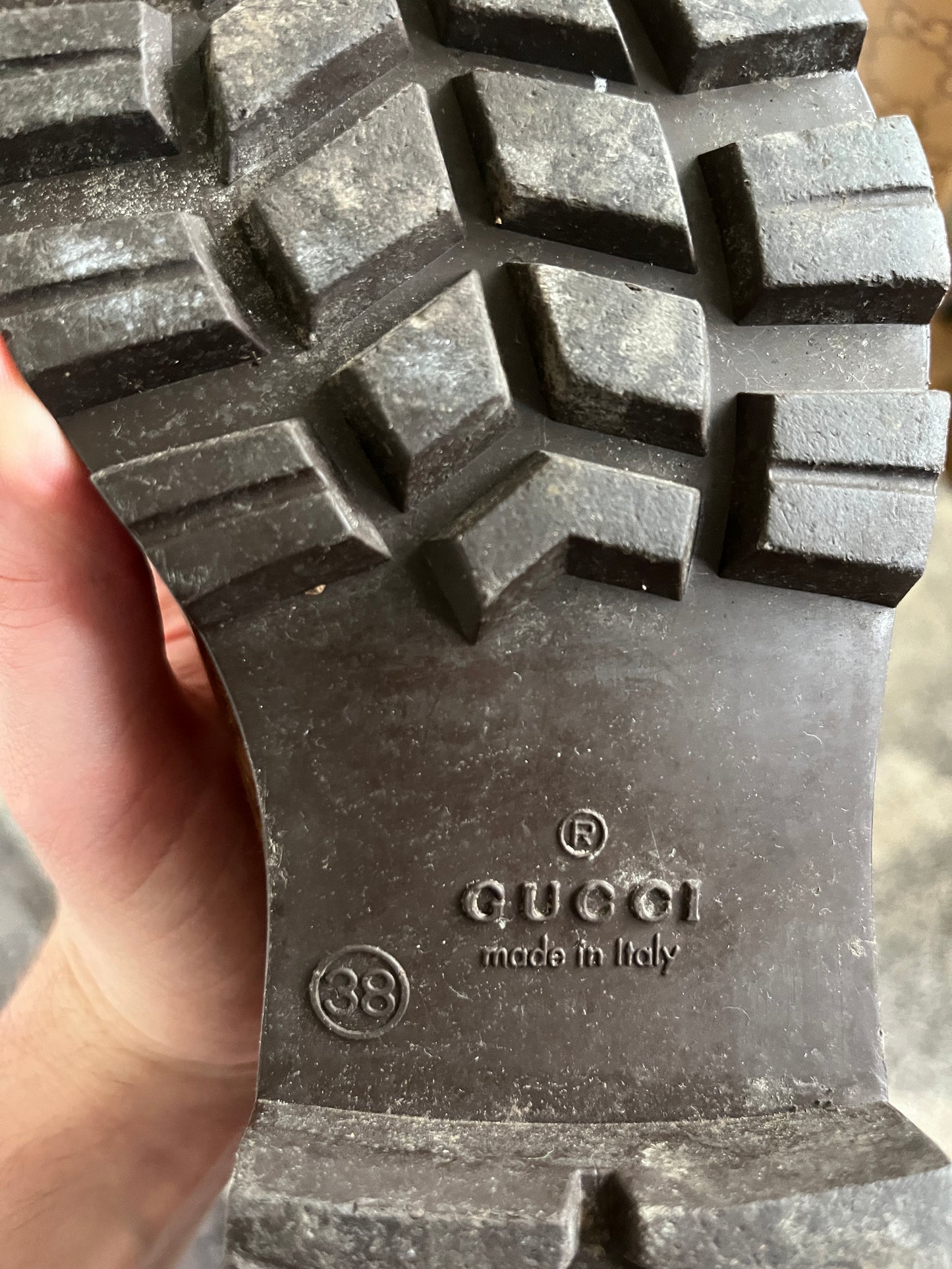 Gucci 2000's rain boots