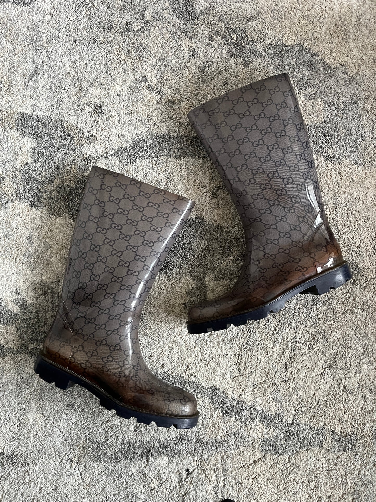 Gucci 2000's rain boots