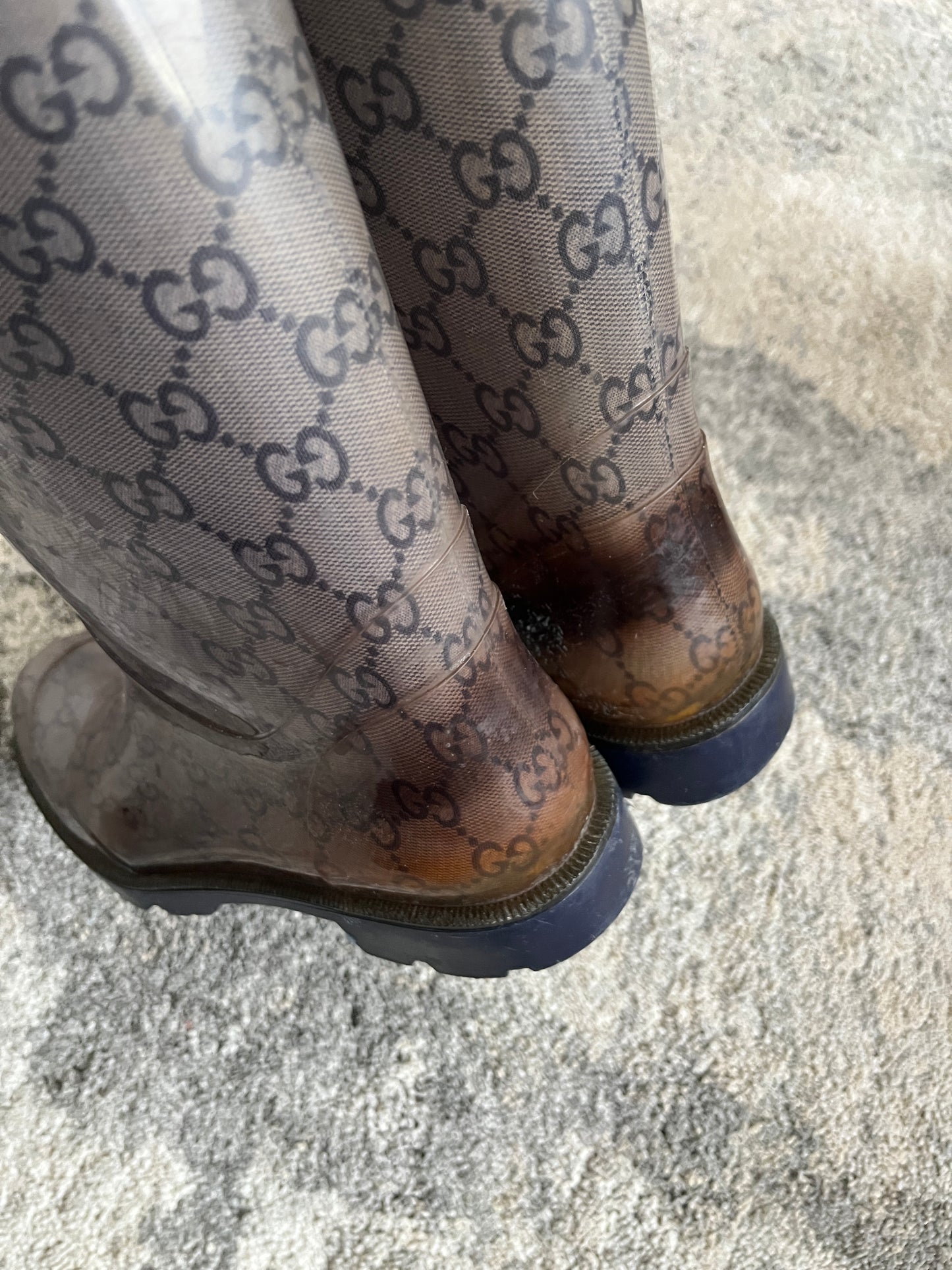 Gucci 2000's rain boots