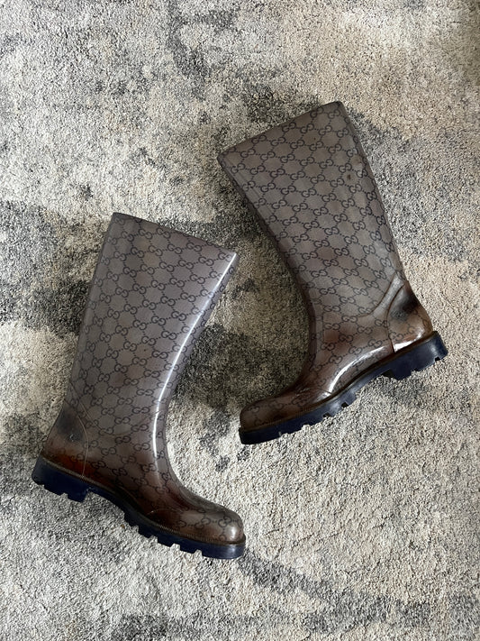 Gucci 2000's rain boots