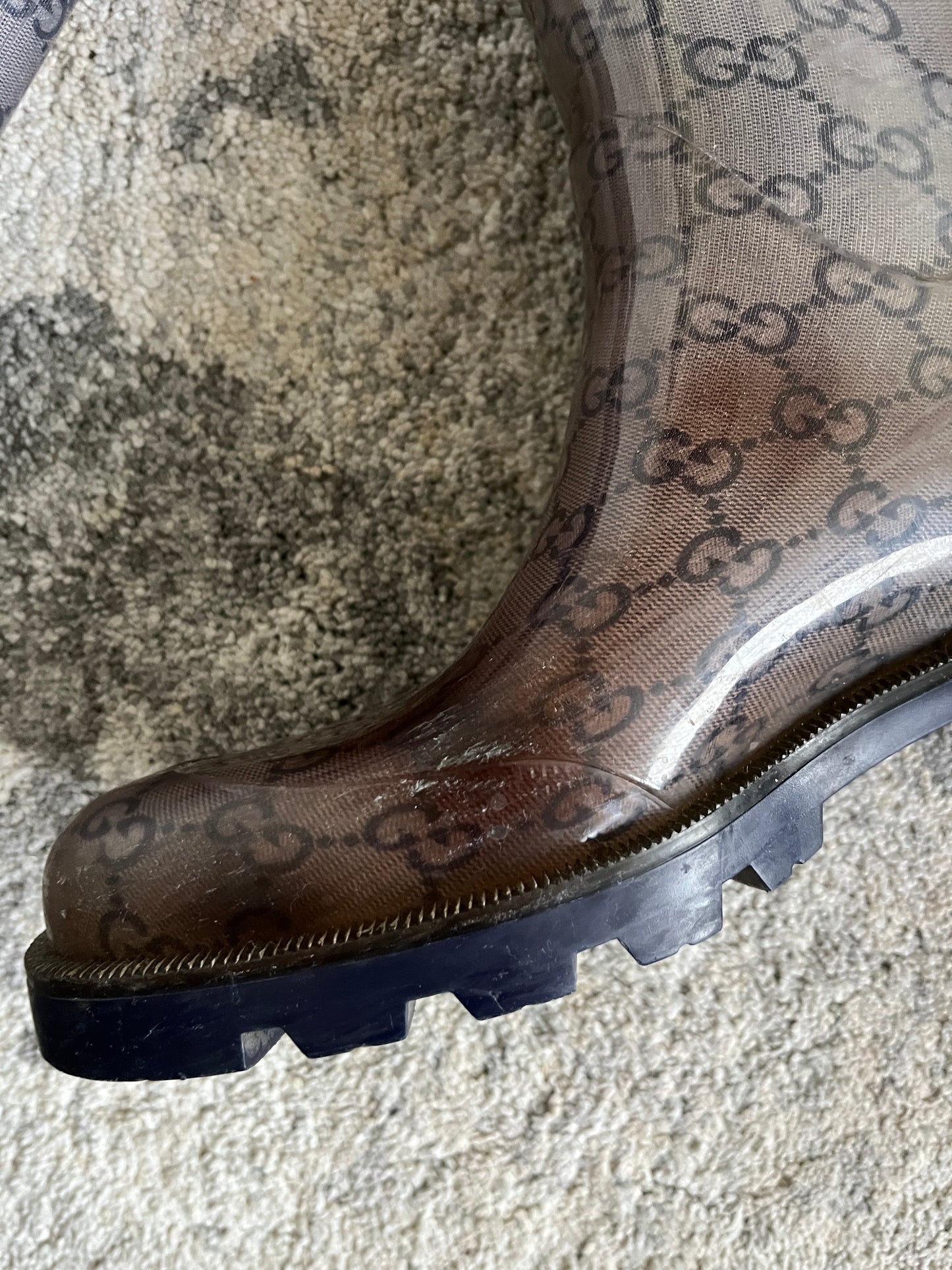 Gucci 2000's rain boots
