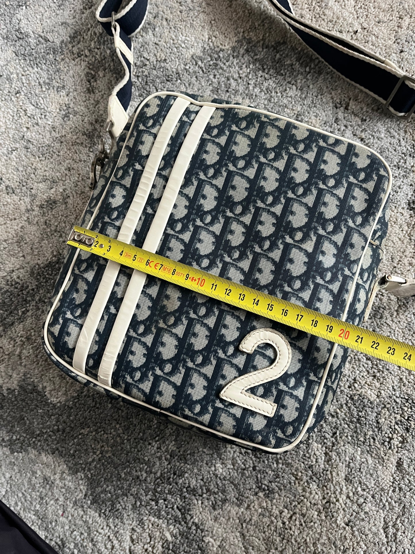 Dior SS2002 monogram shoulder bag