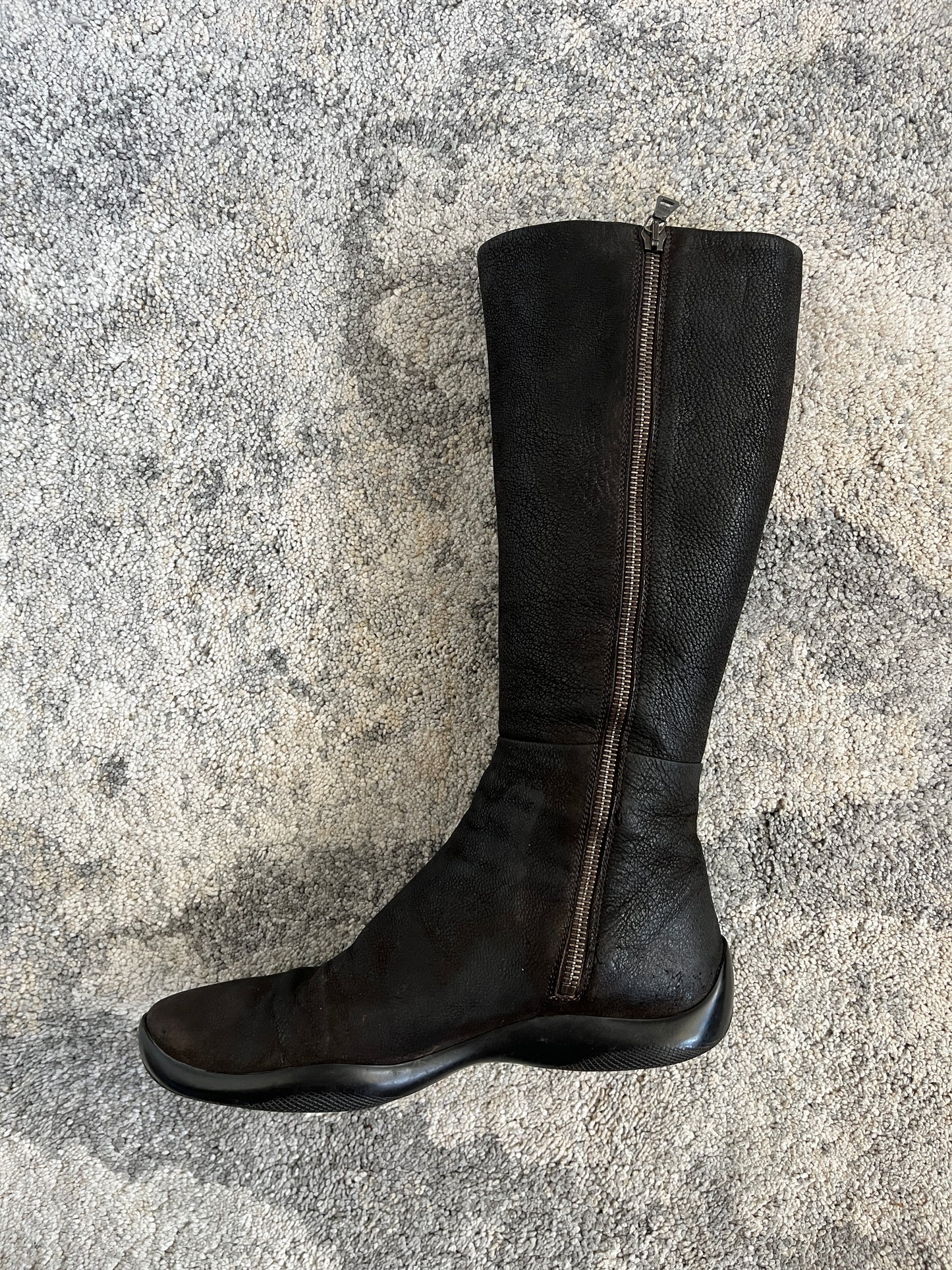 Prada 2000's leather boots