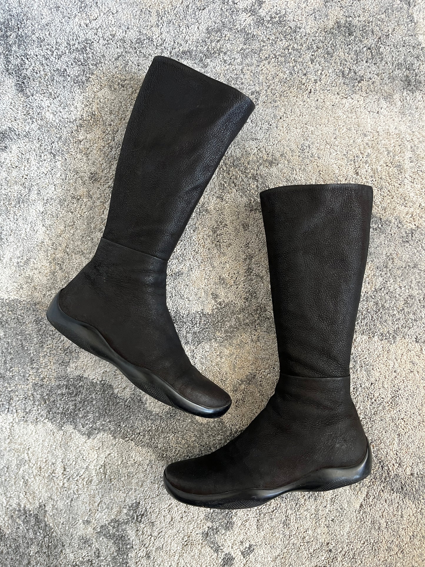 Prada 2000's leather boots
