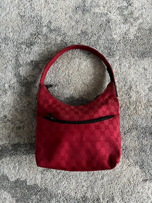 Gucci 2000's monogram shoulder bag