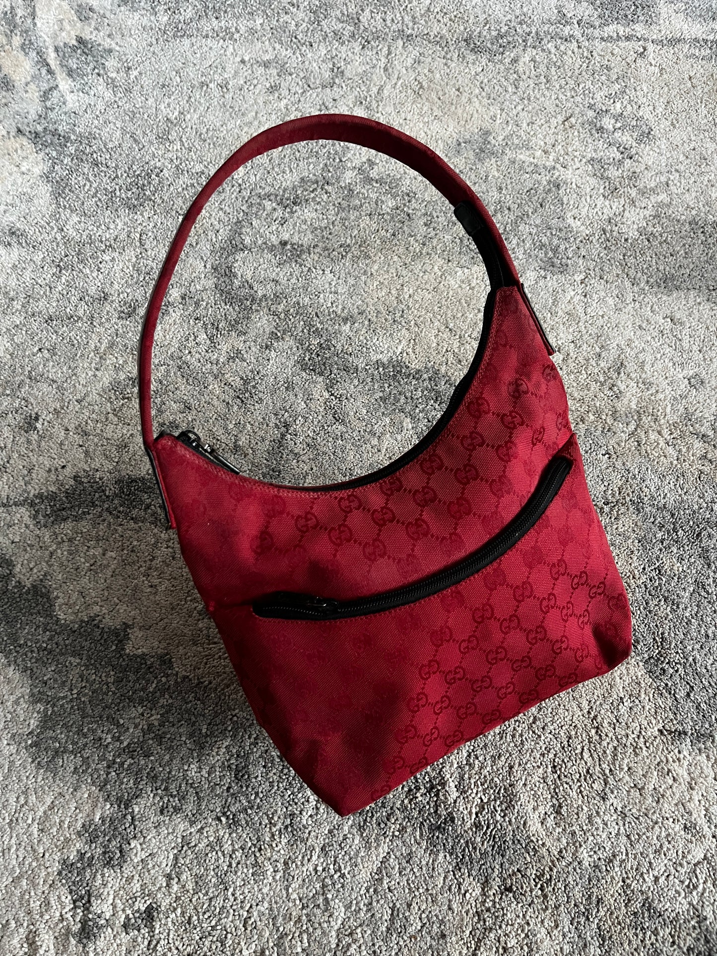 Gucci 2000's monogram shoulder bag