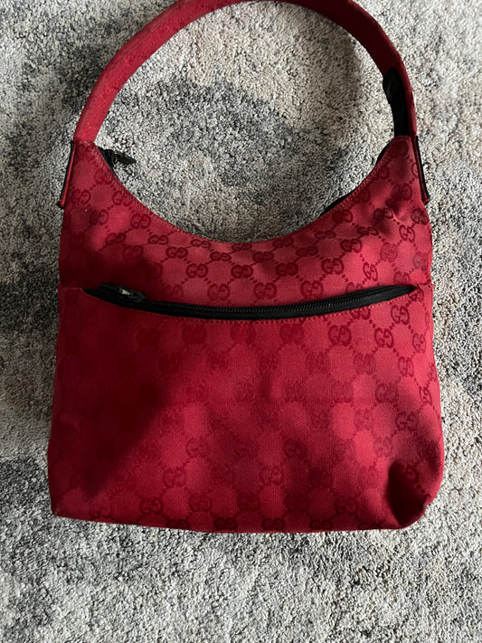 Gucci 2000's monogram shoulder bag
