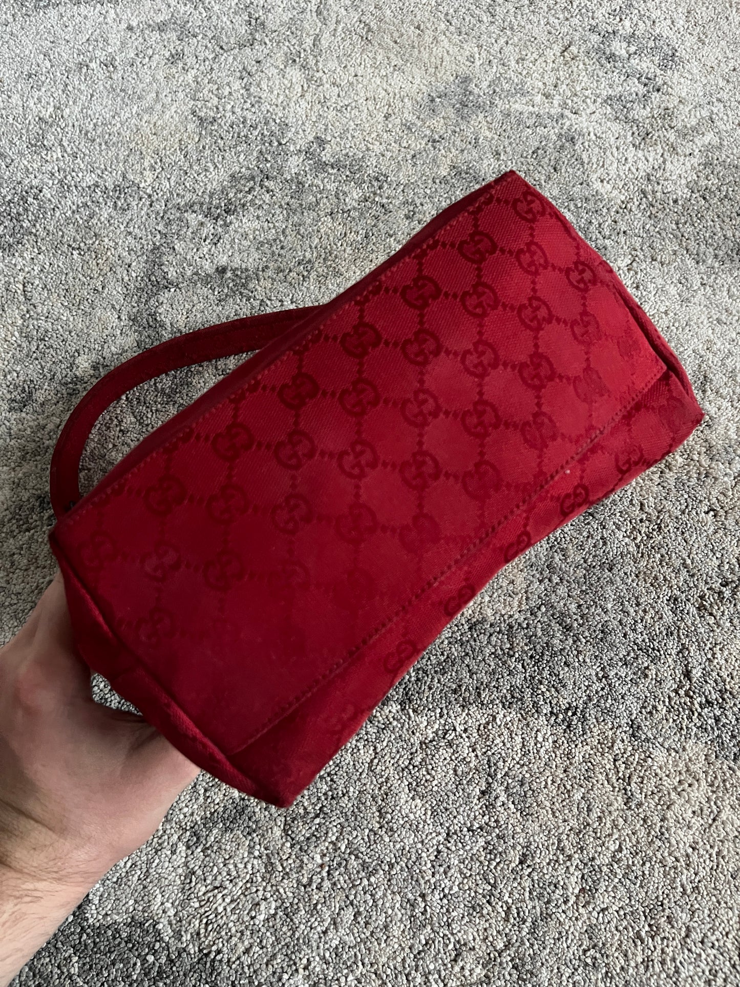 Gucci 2000's monogram shoulder bag