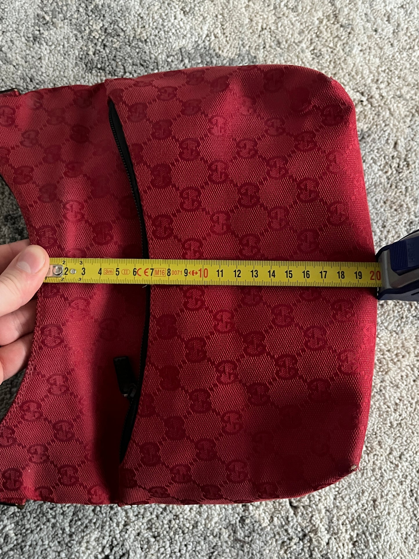 Gucci 2000's monogram shoulder bag