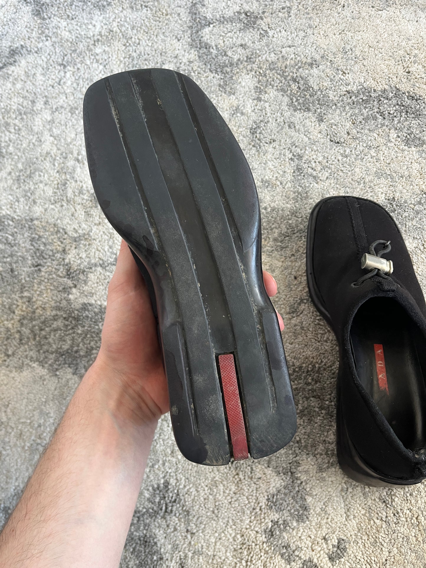 Prada FW1999 neoprene trainers