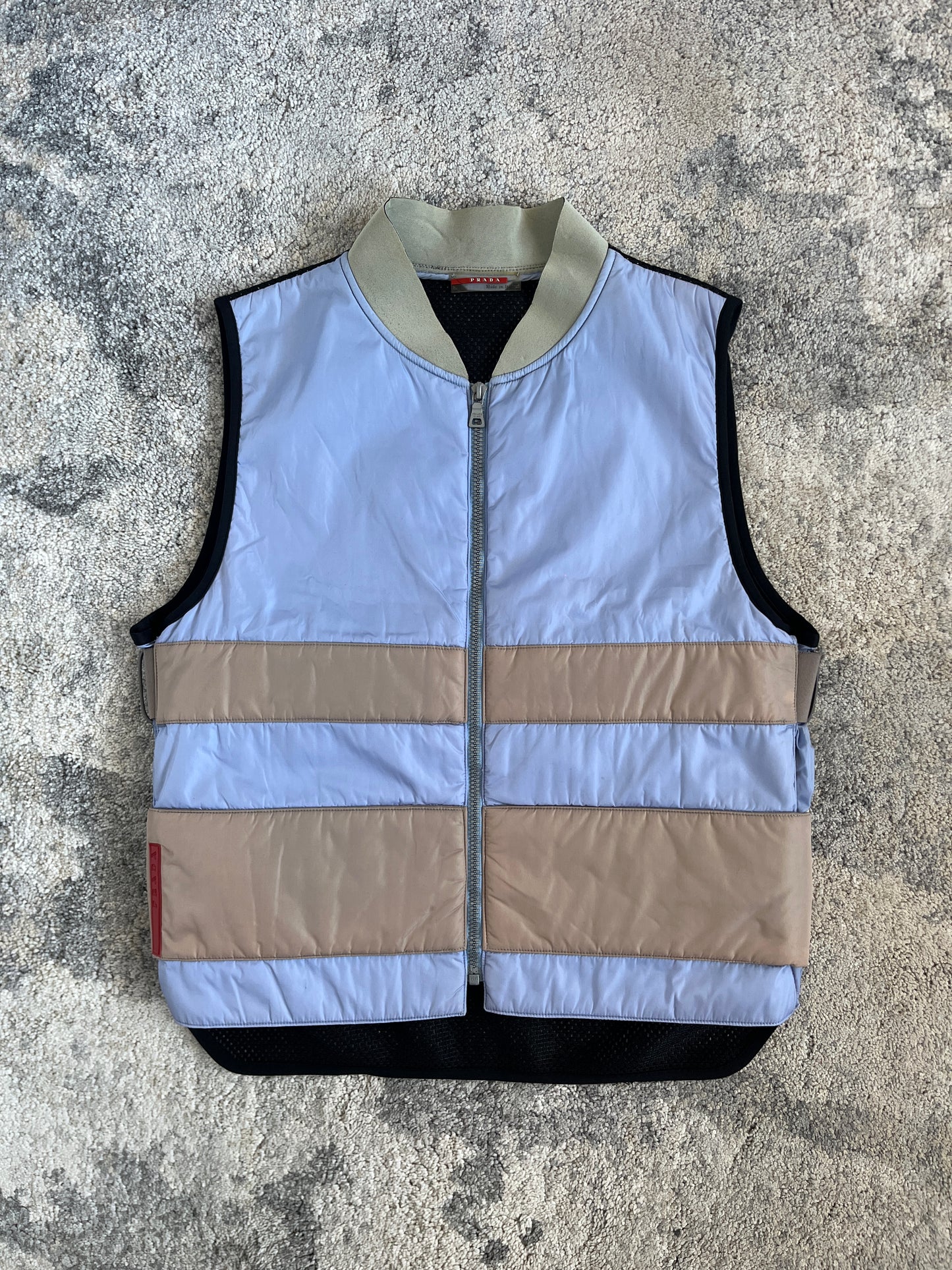 Prada SS2000 nylon & mesh vest