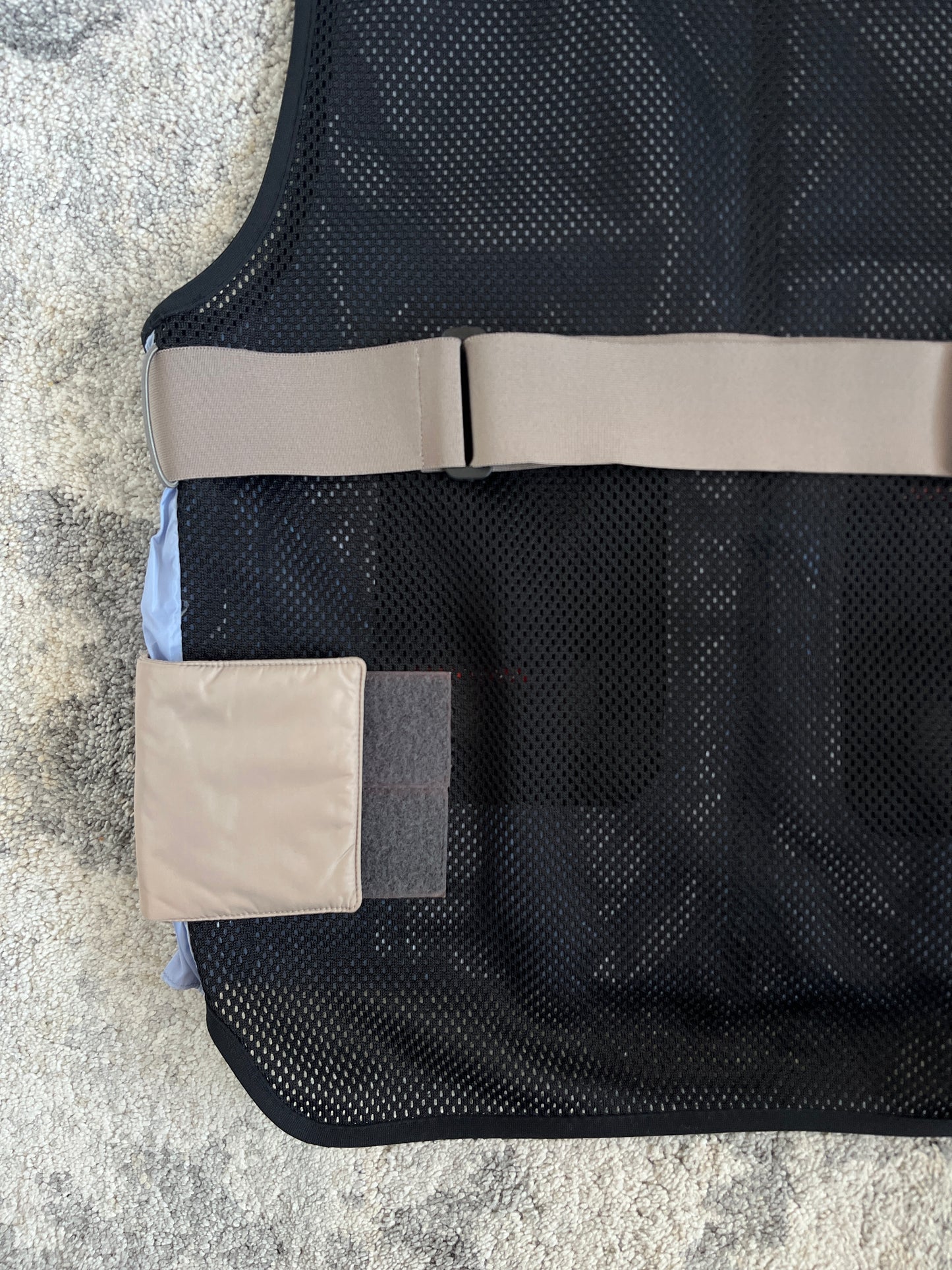 Prada SS2000 nylon & mesh vest