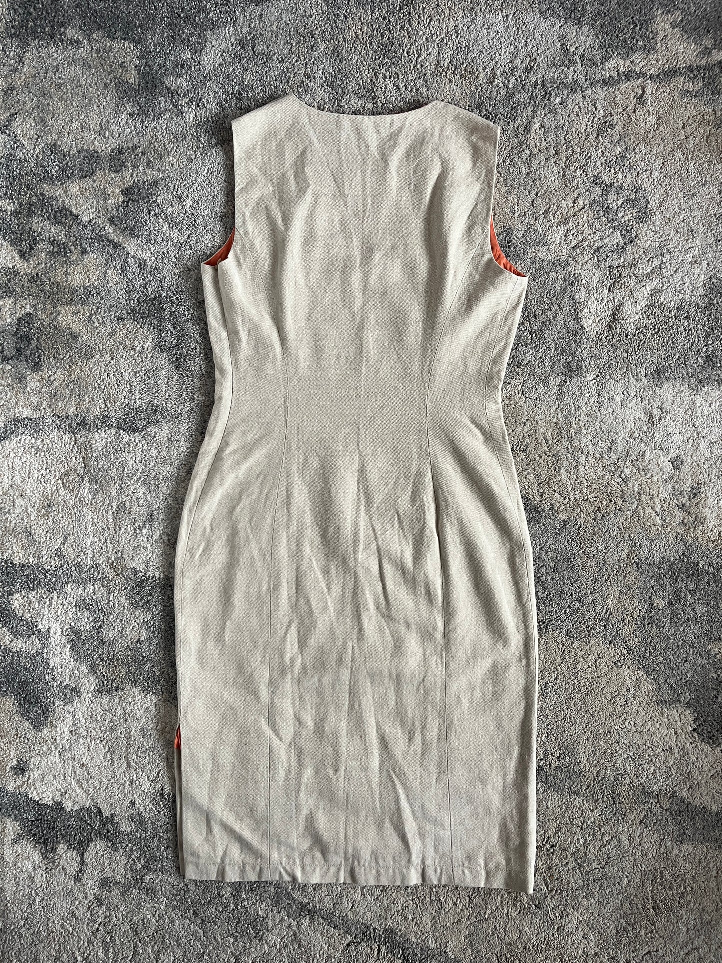 Prada 1990's linen & cotton dress