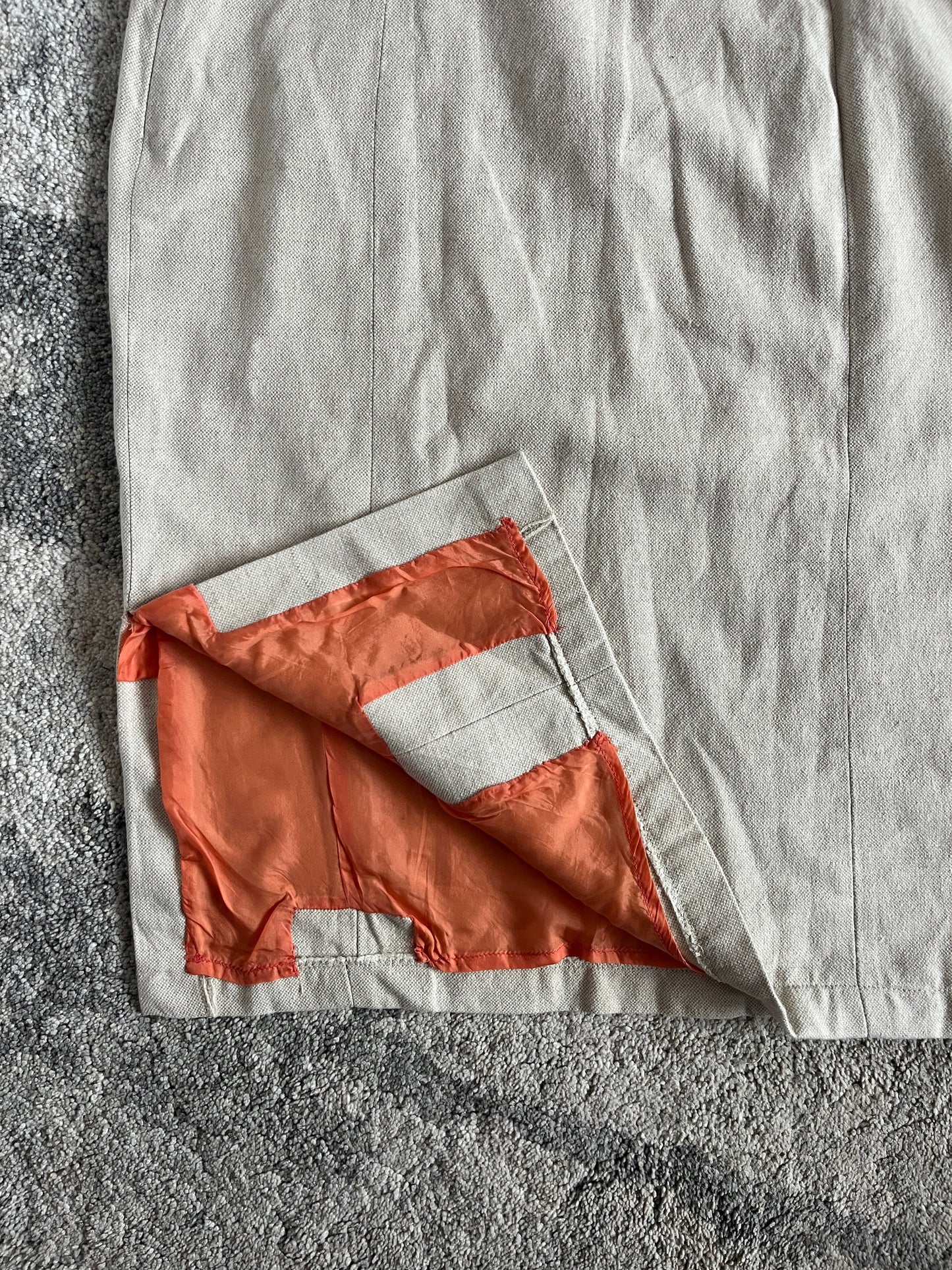 Prada 1990's linen & cotton dress
