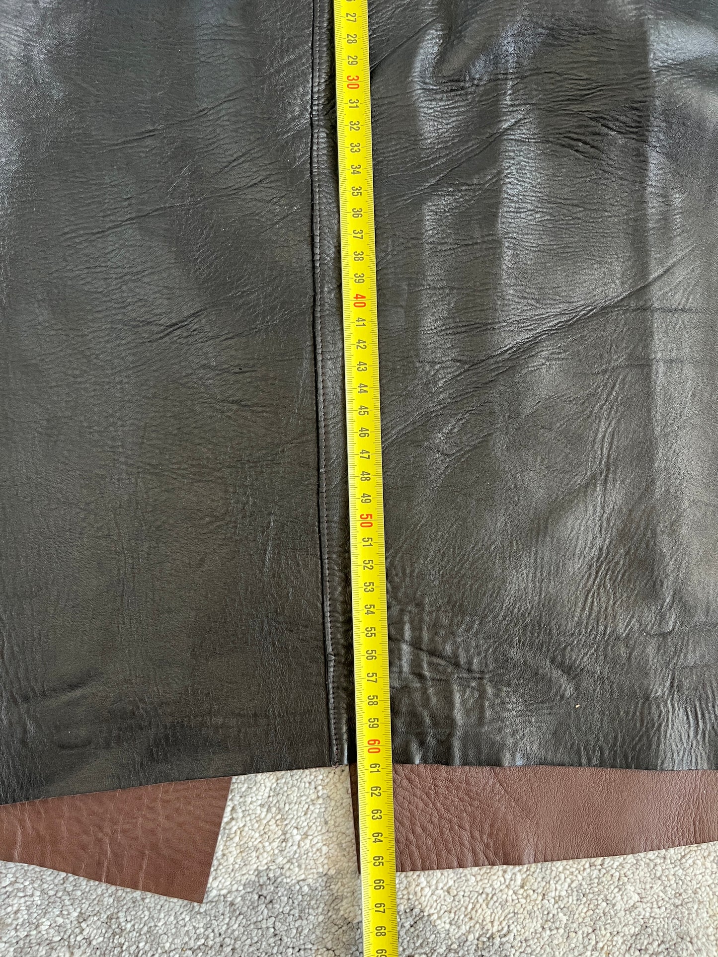 Jil Sander 2000's leather skirt