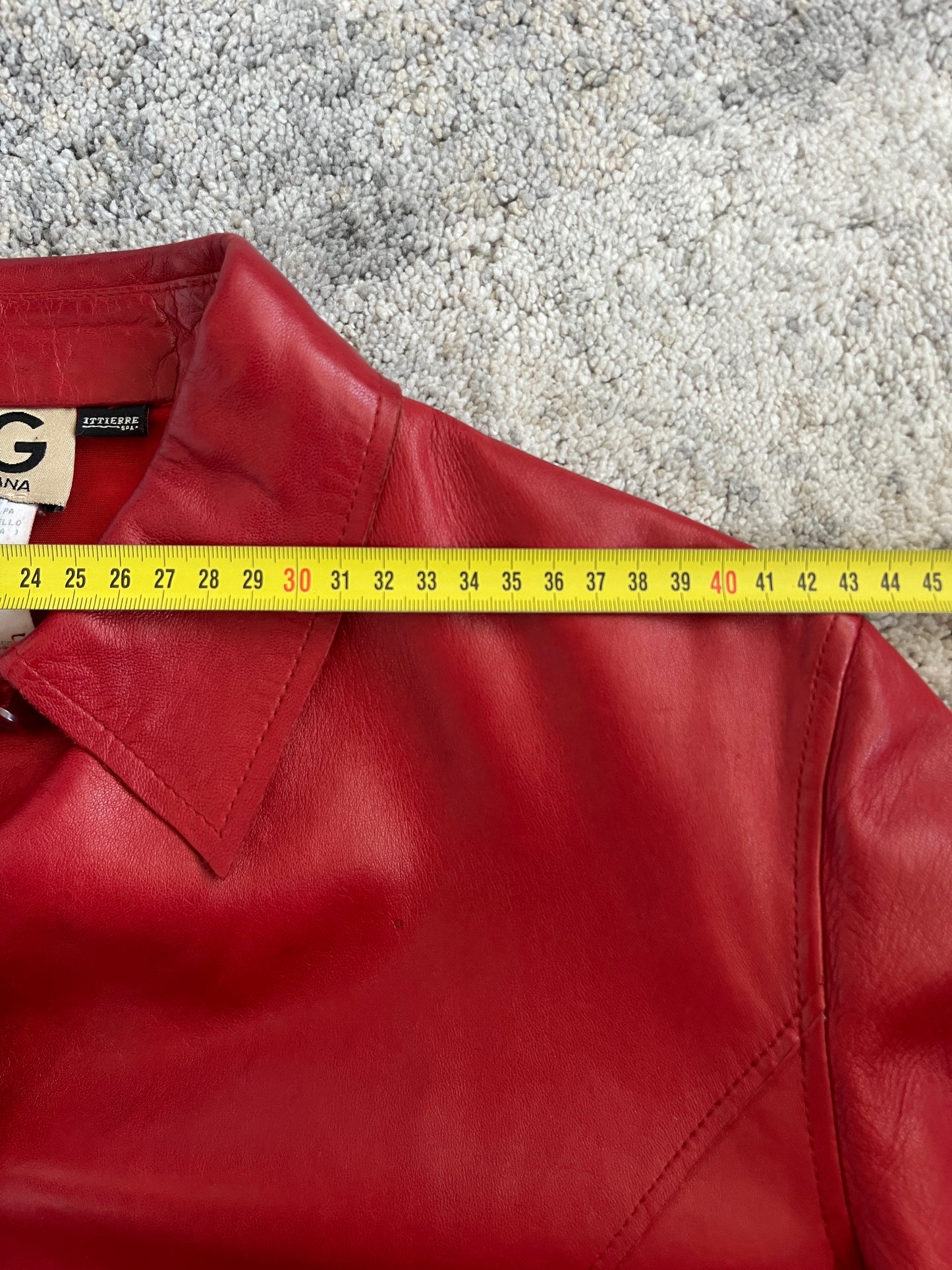 Dolce & Gabbana 2000's leather jacket