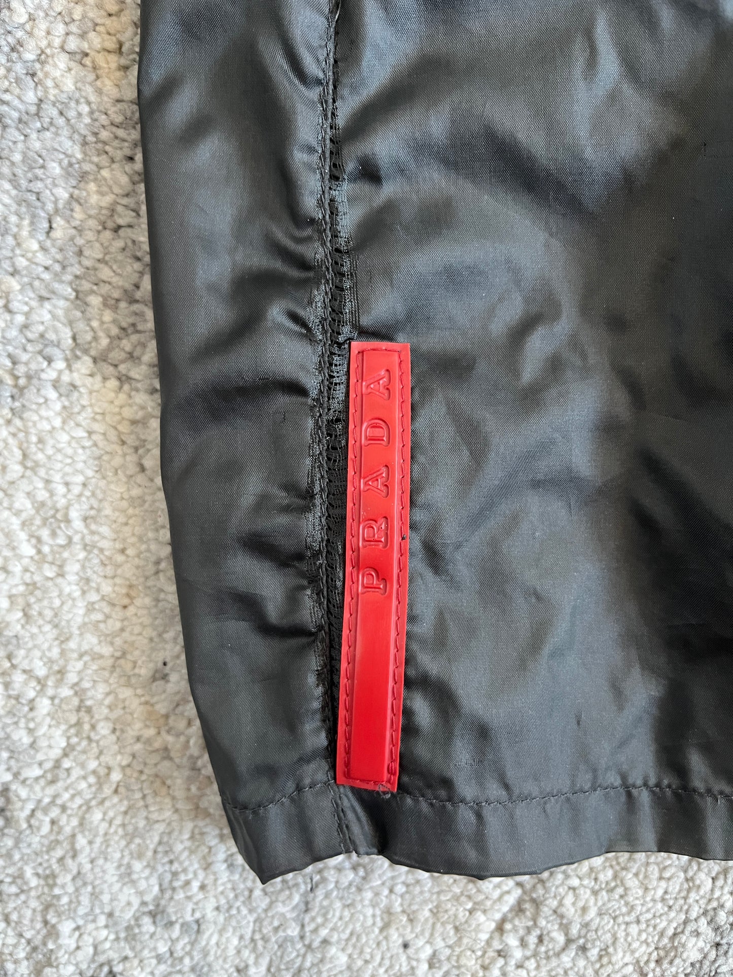 Prada SS1999 nylon transparent convertible jacket